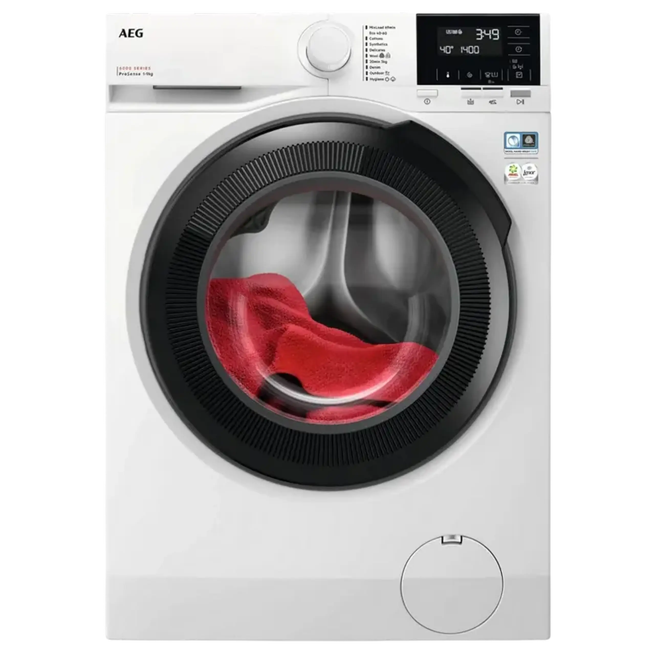 Mașină de spălat AEG LFR61944BE, 9kg, Alb