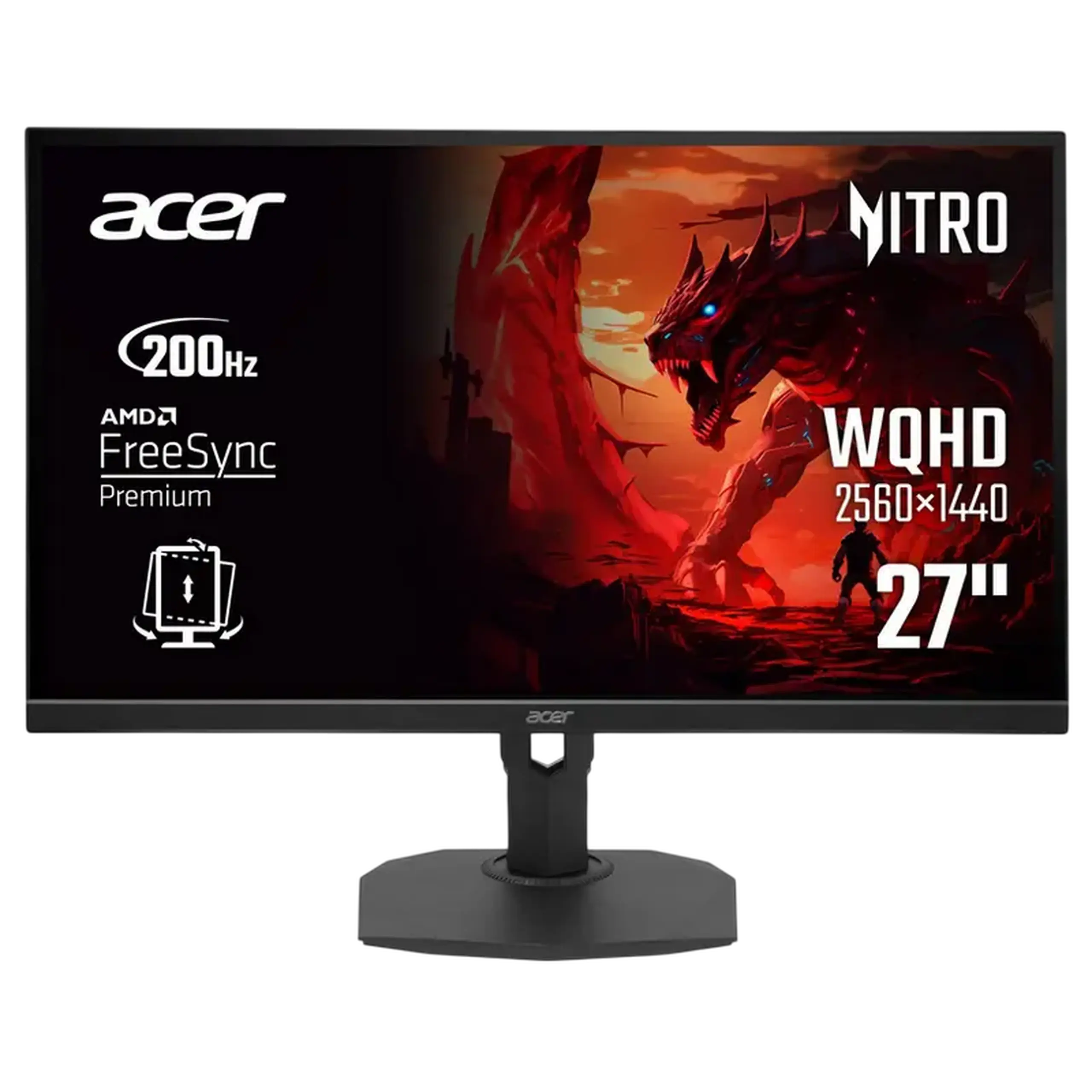 27" Monitor Gaming Acer XF273UX1bmiiprx, IPS 2560x1440 WQHD, Negru
