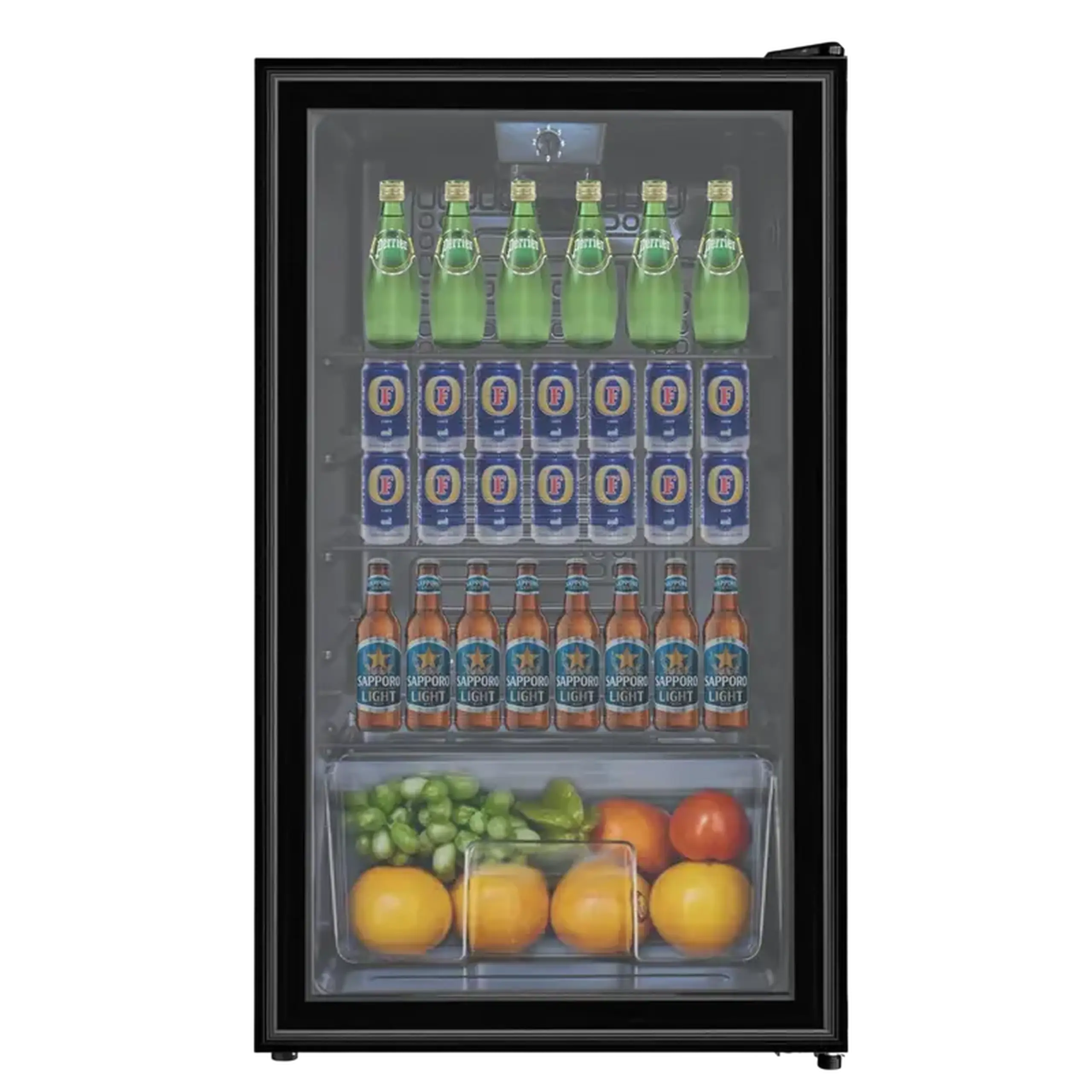 Frigider fără congelator STARCREST SBC-9202BK, Negru