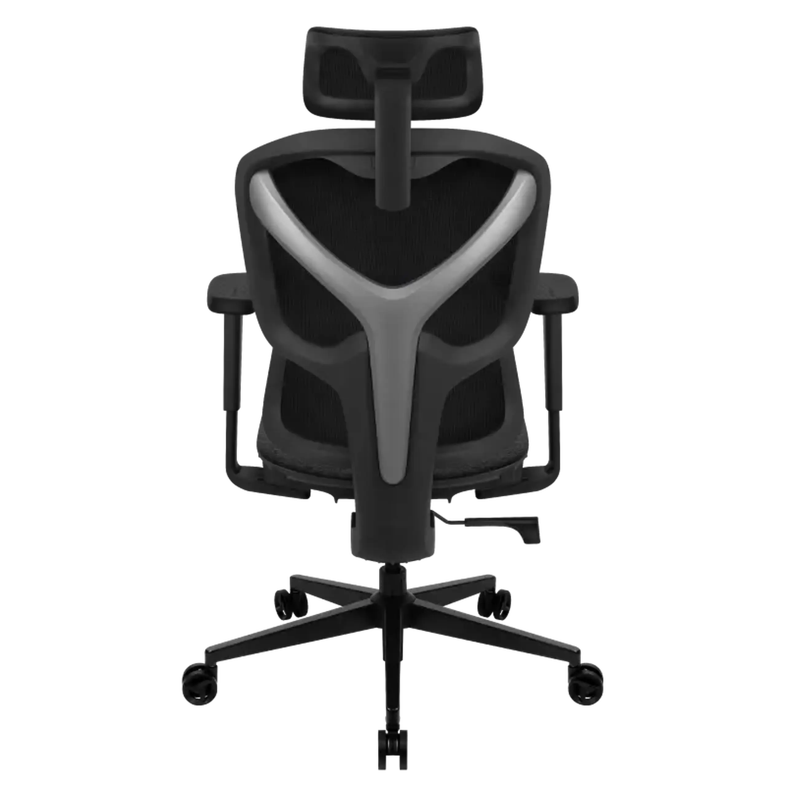 Scaun de birou ThunderX3 YTC Loft, Textil, Gri inchis