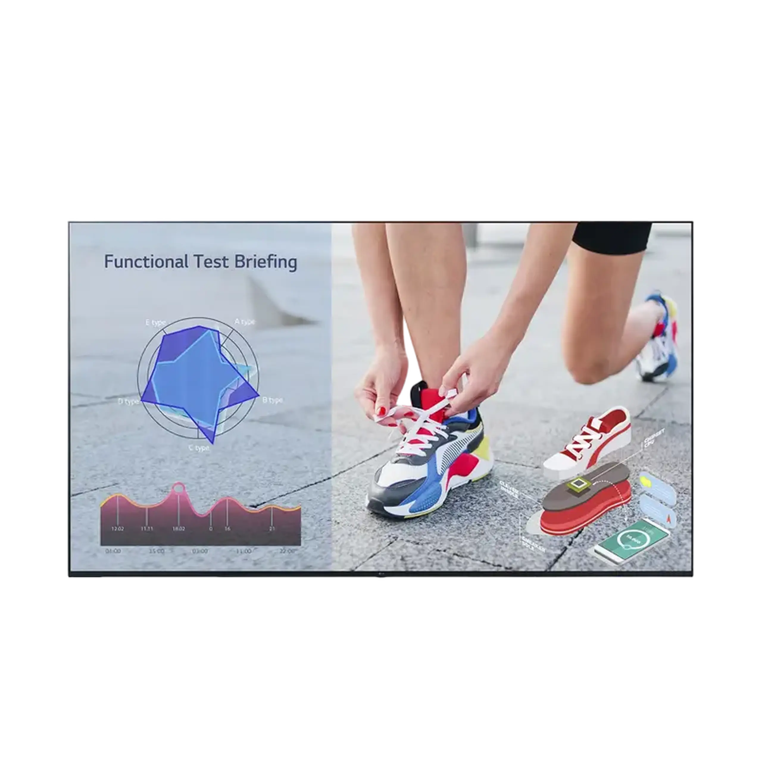 Display LG 75UL3J-E, 75", Albastru