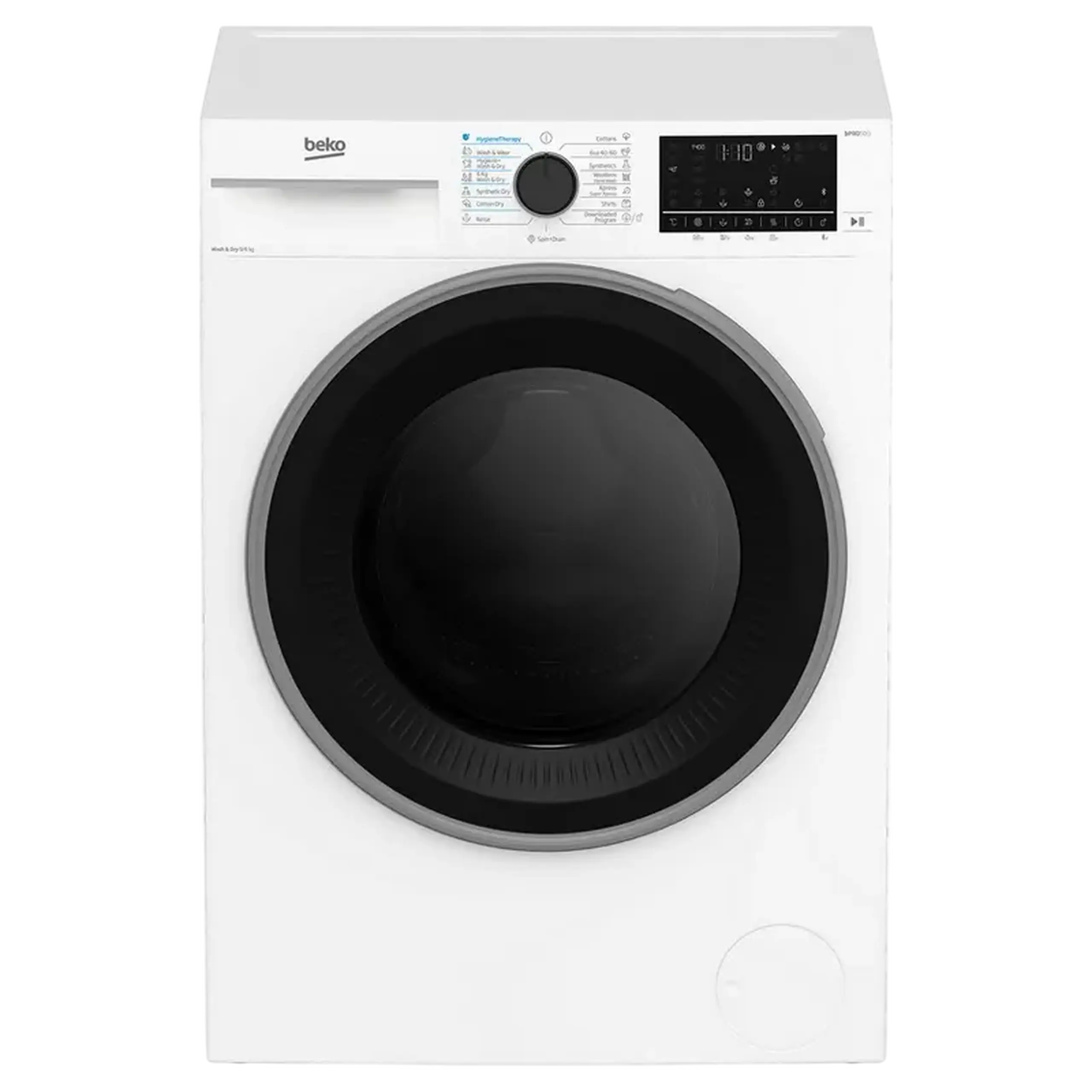 Mașină de spălat cu uscător Beko B5DFT59442W, 9kg, Alb