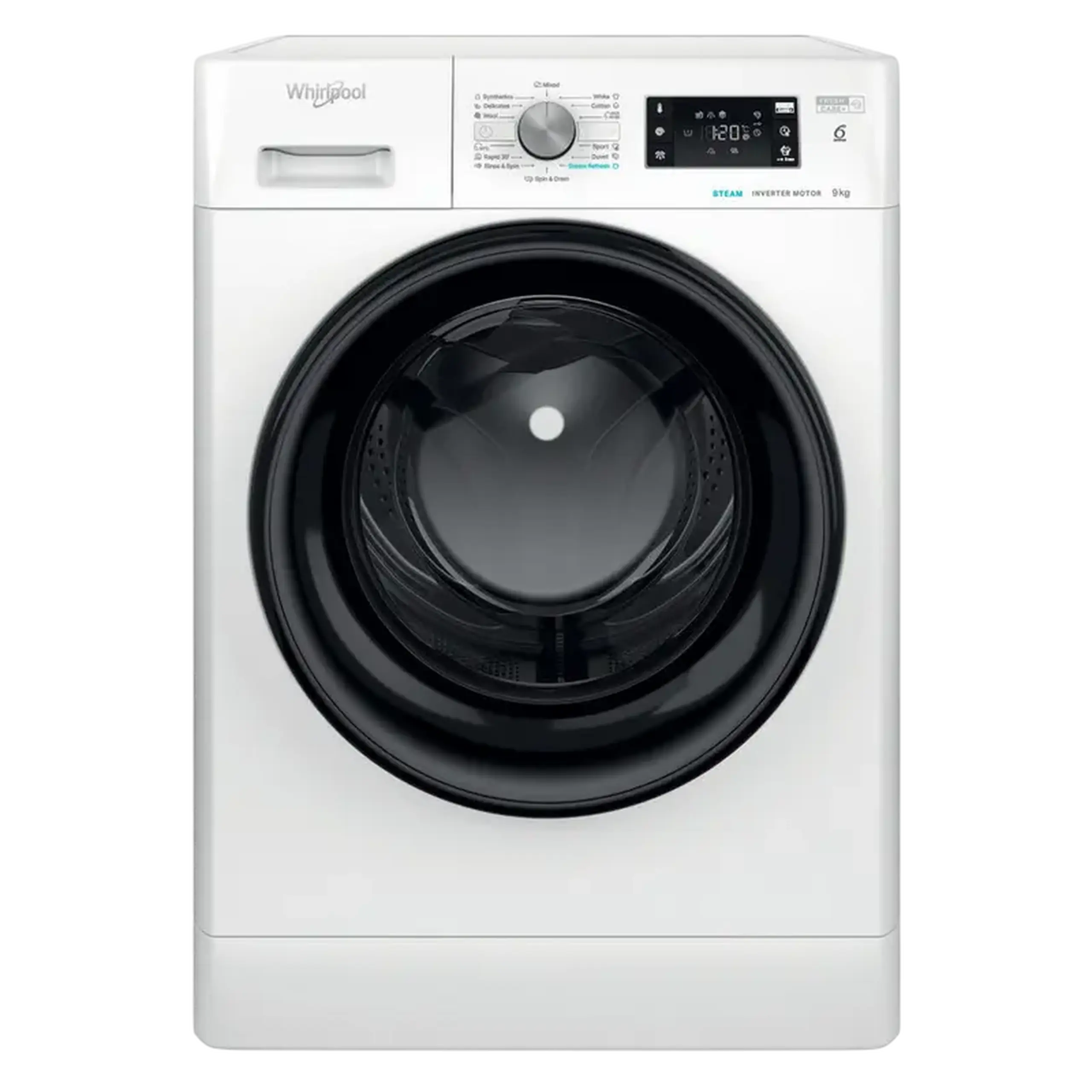 Mașină de spălat Whirlpool FFB 9469 BV EE, 9kg, Alb