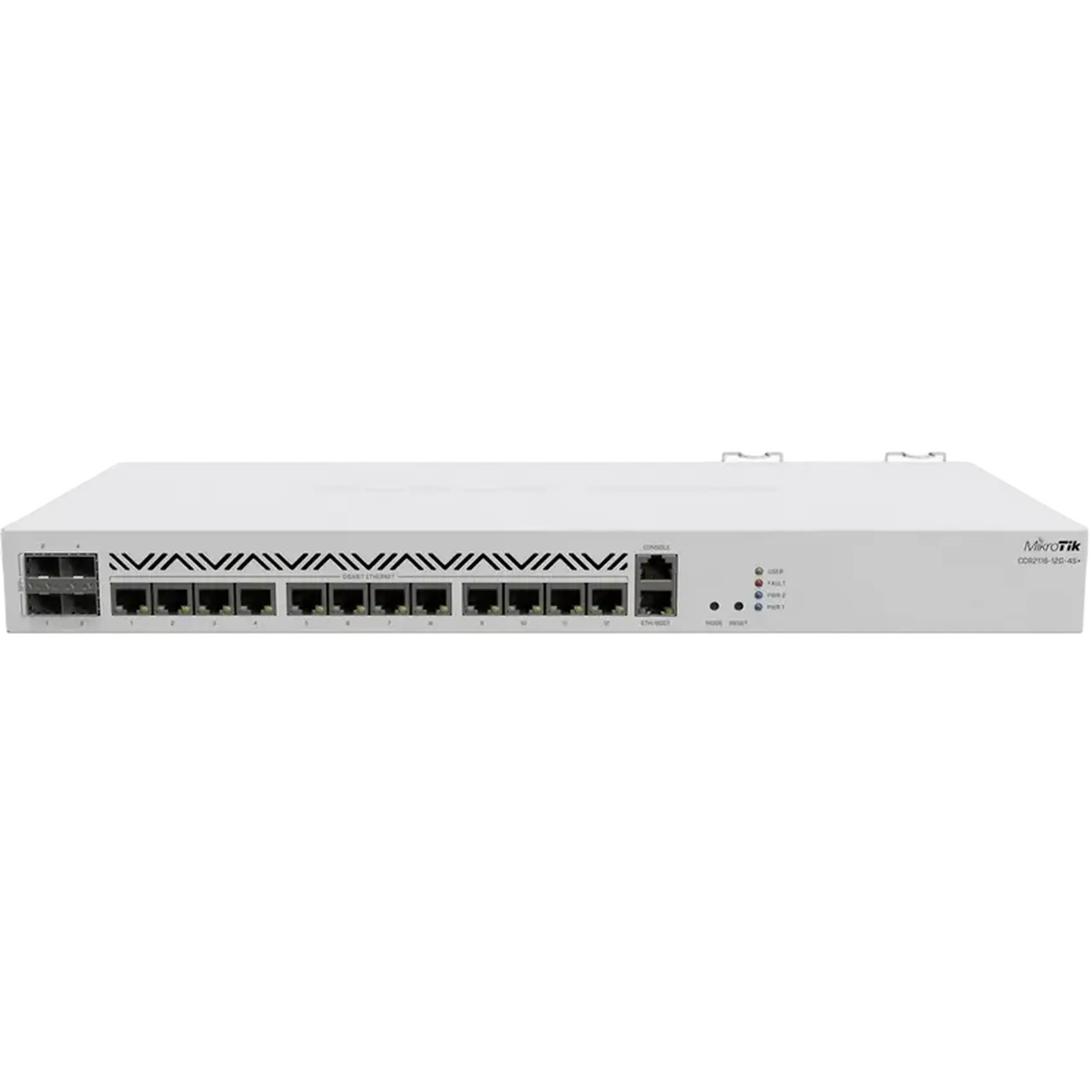 Router MikroTik CCR2116-12G-4S+, Alb