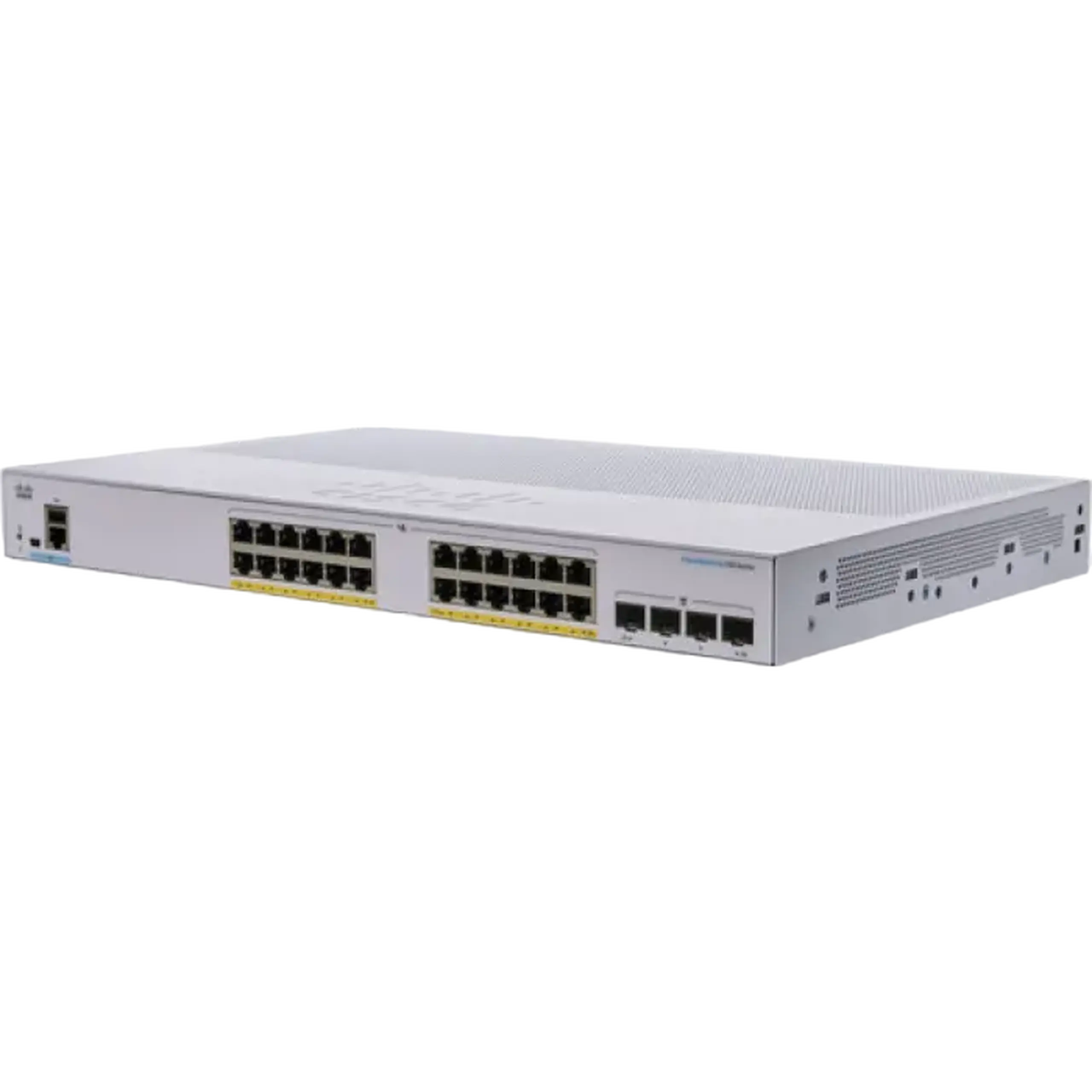 Switch de rețea Cisco CBS250-24P-4G, 24x 10/100/1000 Mbps
