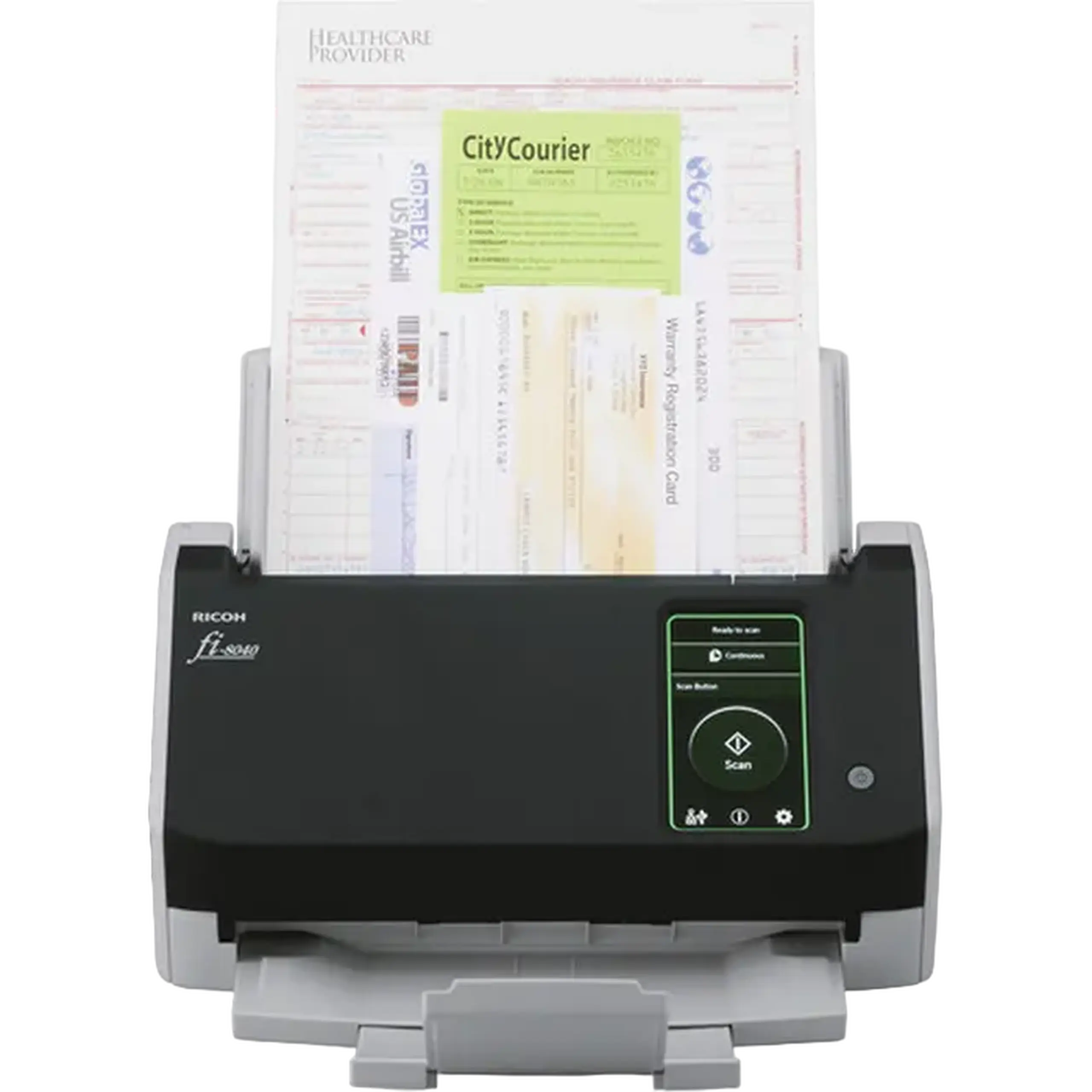 Scaner de documente cu alimentare automată Ricoh fi-8040, A4, Negru