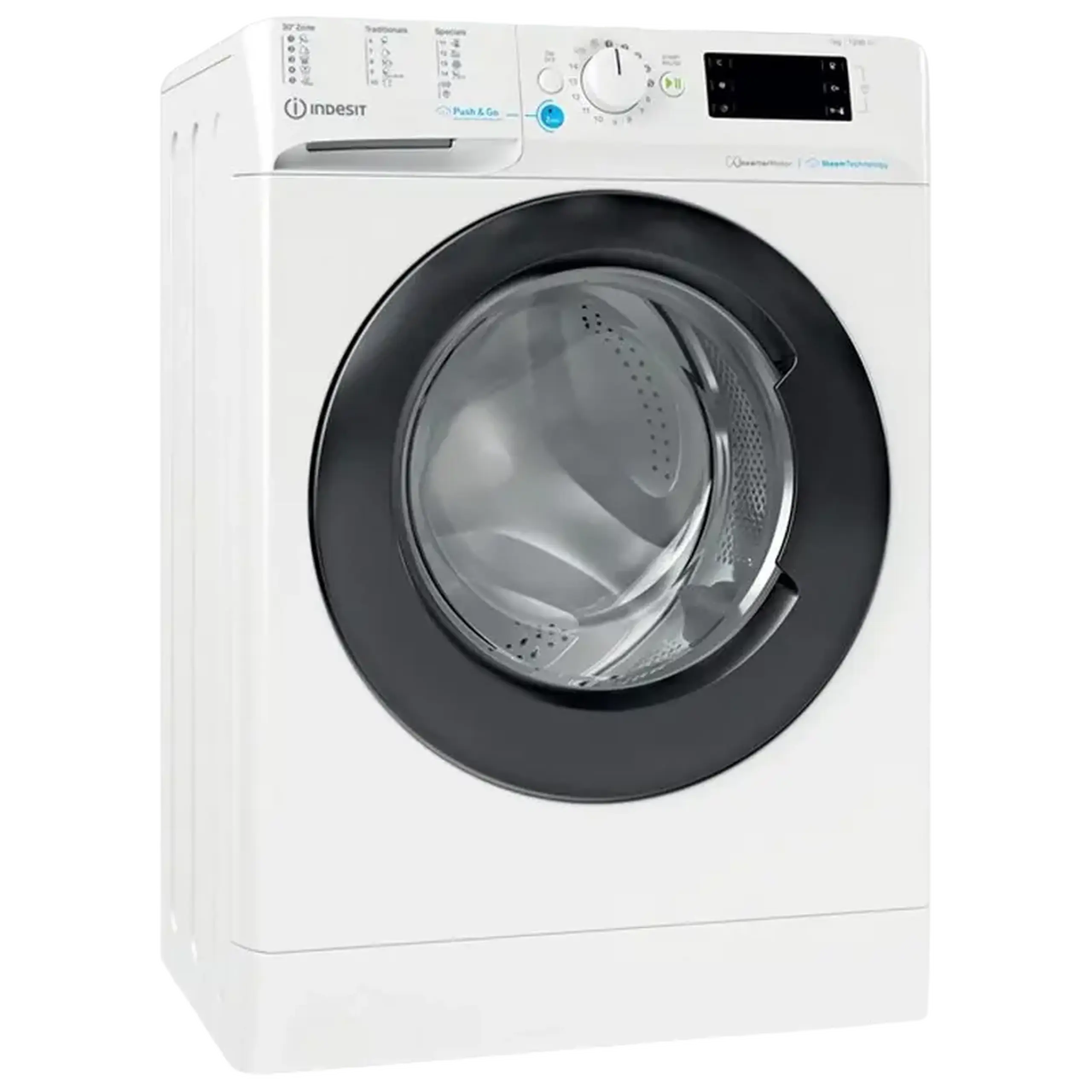 Mașină de spălat Indesit BWSE 71295 X WBV EU, 7kg, Alb