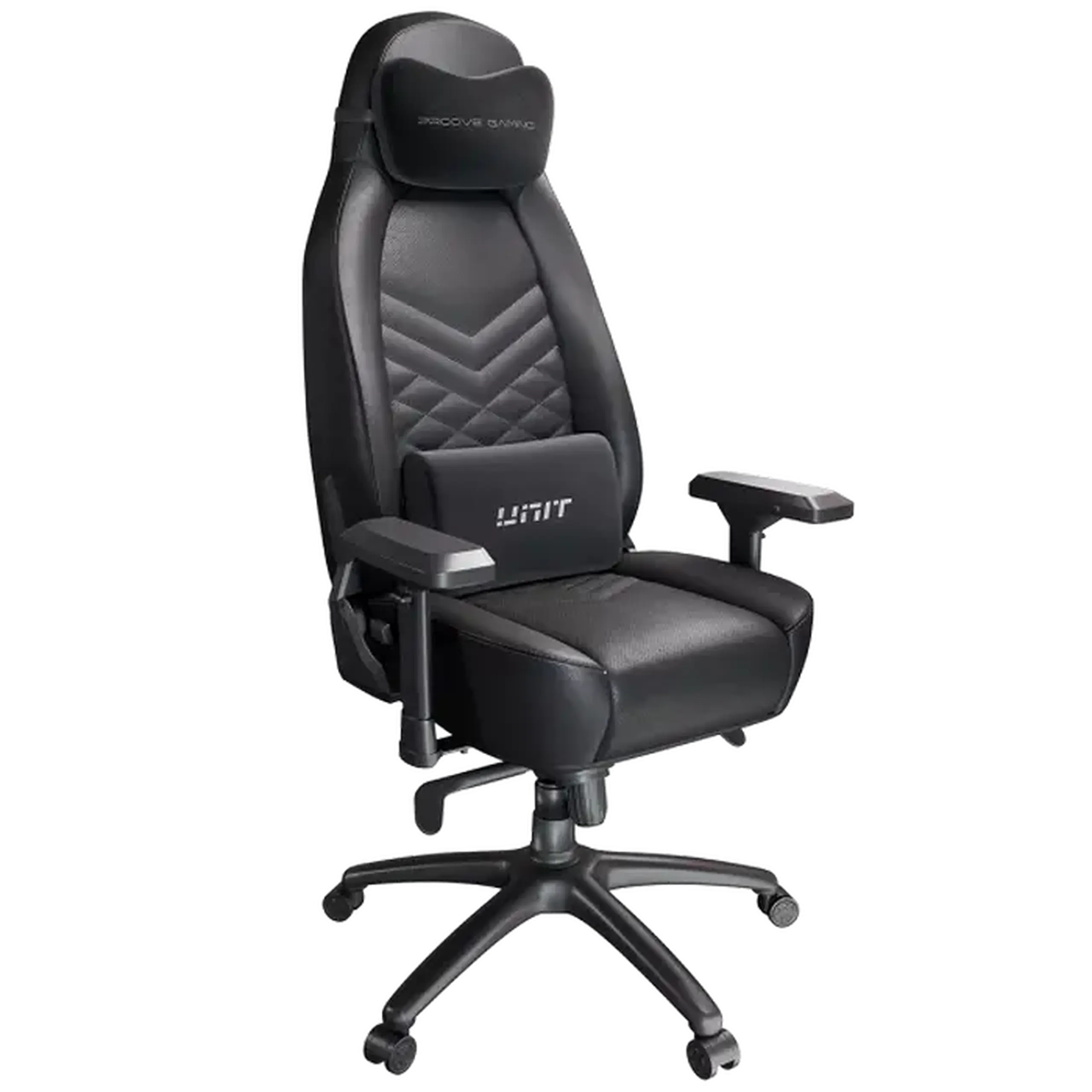 Scaun Gaming Proove Unit, PU Piele, Negru