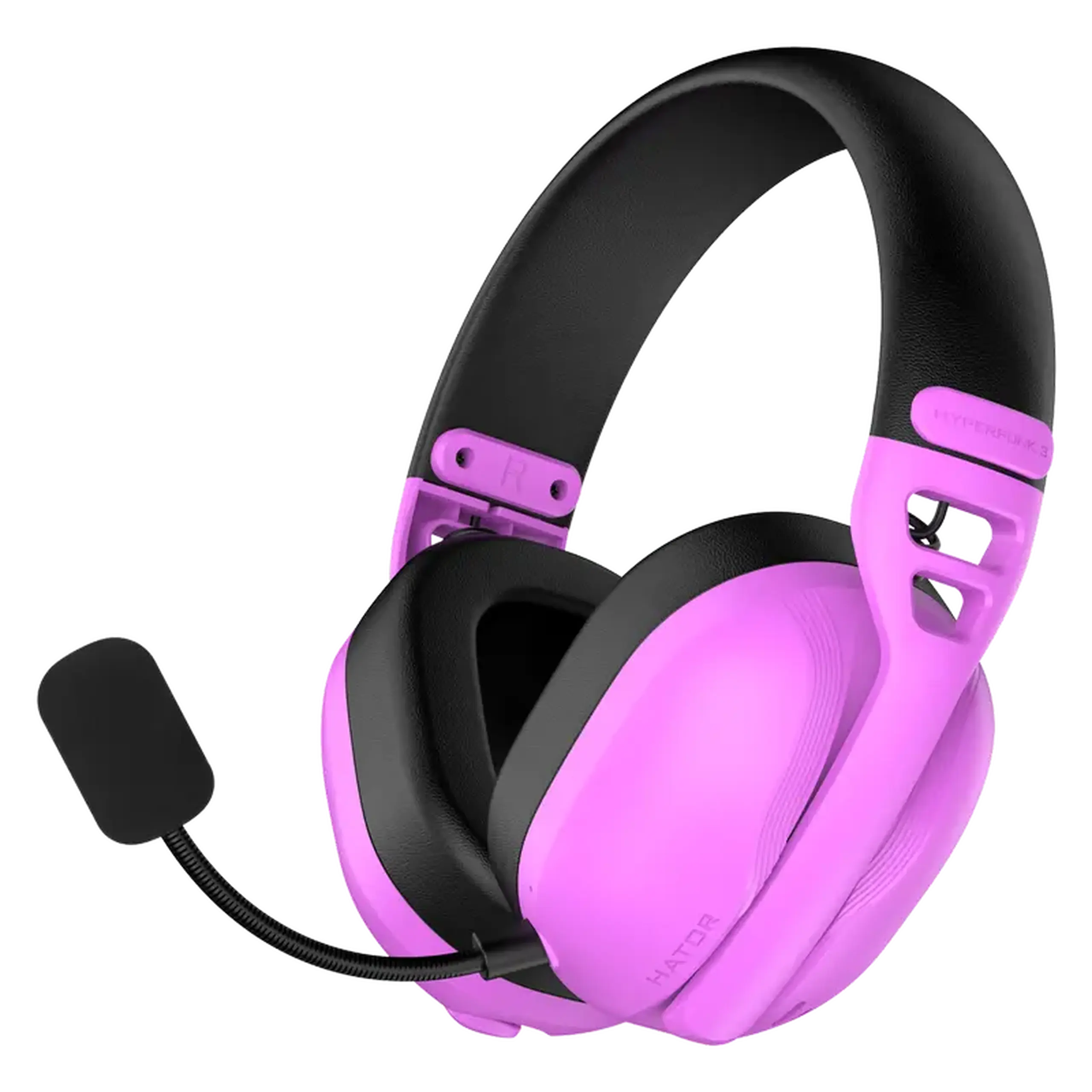 Căști gaming HATOR Hyperpunk 3, Fără fir, Cyber Violet