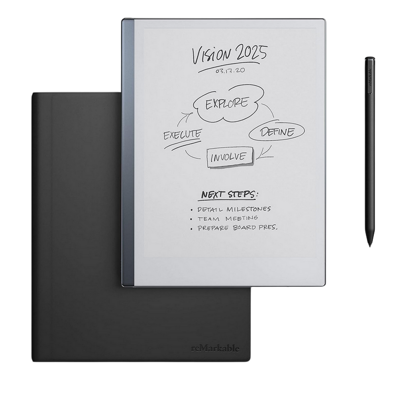 eBook Reader reMarkable 2 - Book Folio Premium, Negru