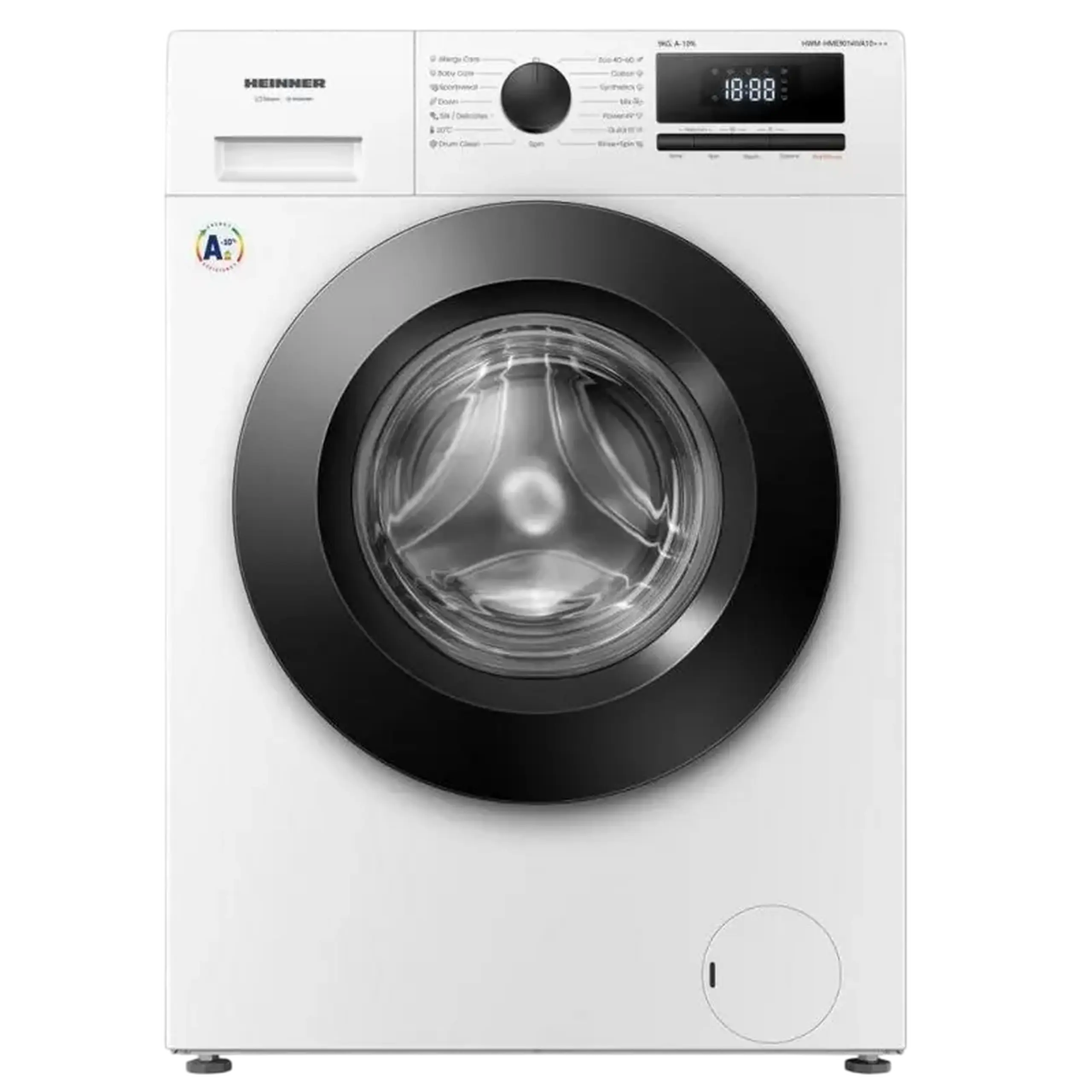 Mașină de spălat Heinner HWM-HME9014IVA10+++, 9kg, Alb