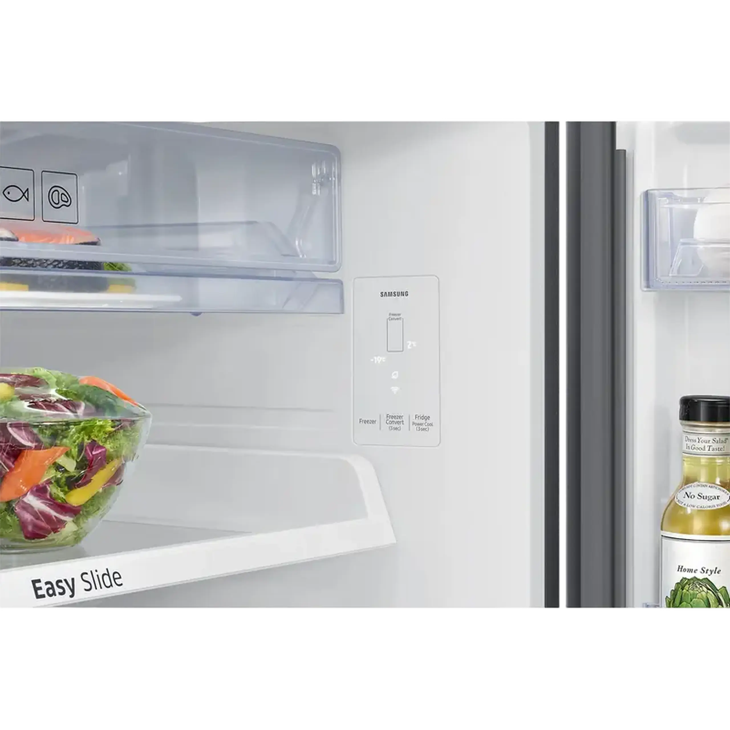 Frigider Samsung RT53DG7A14S9EO, Oțel inoxidabil