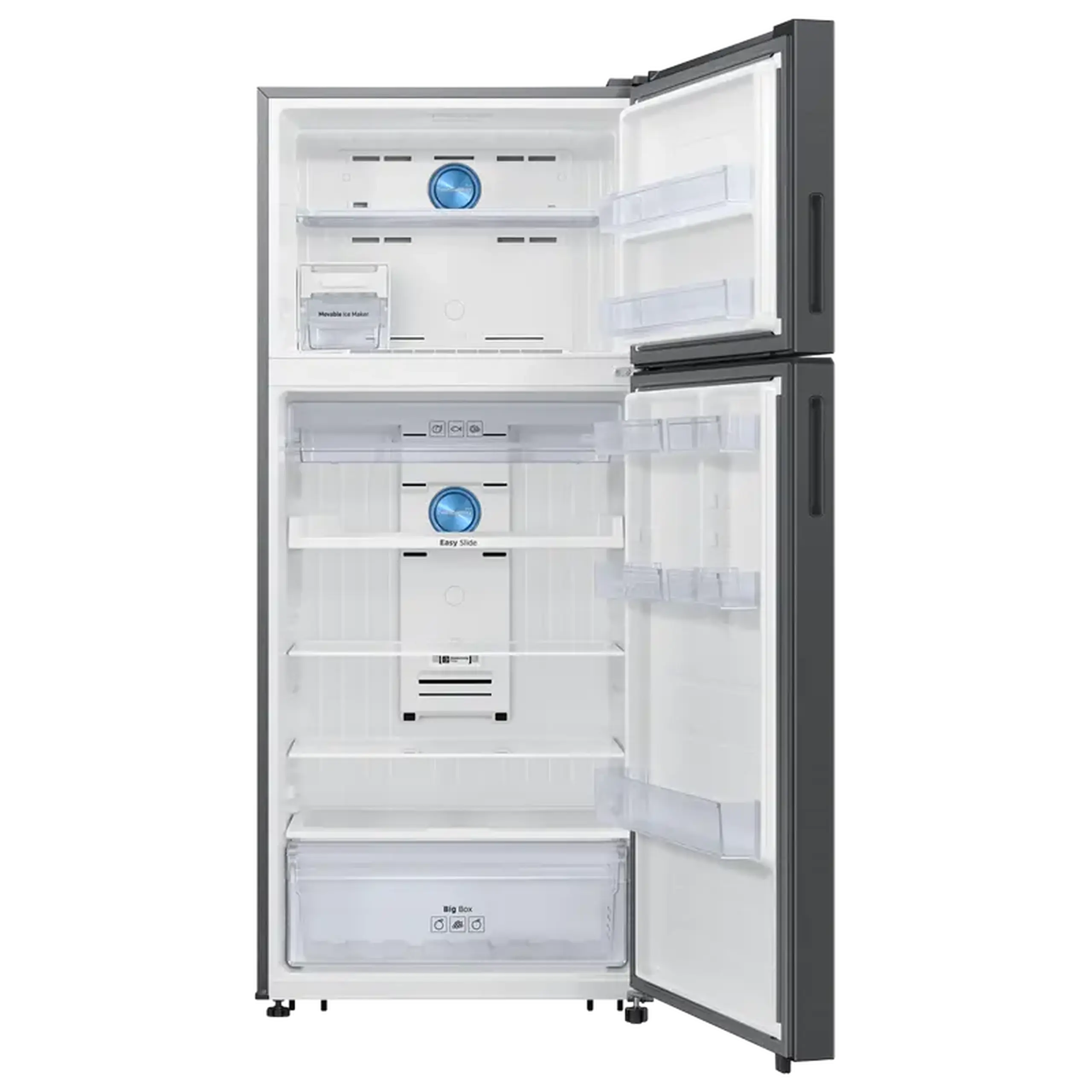 Frigider Samsung RT53DG7A14S9EO, Oțel inoxidabil