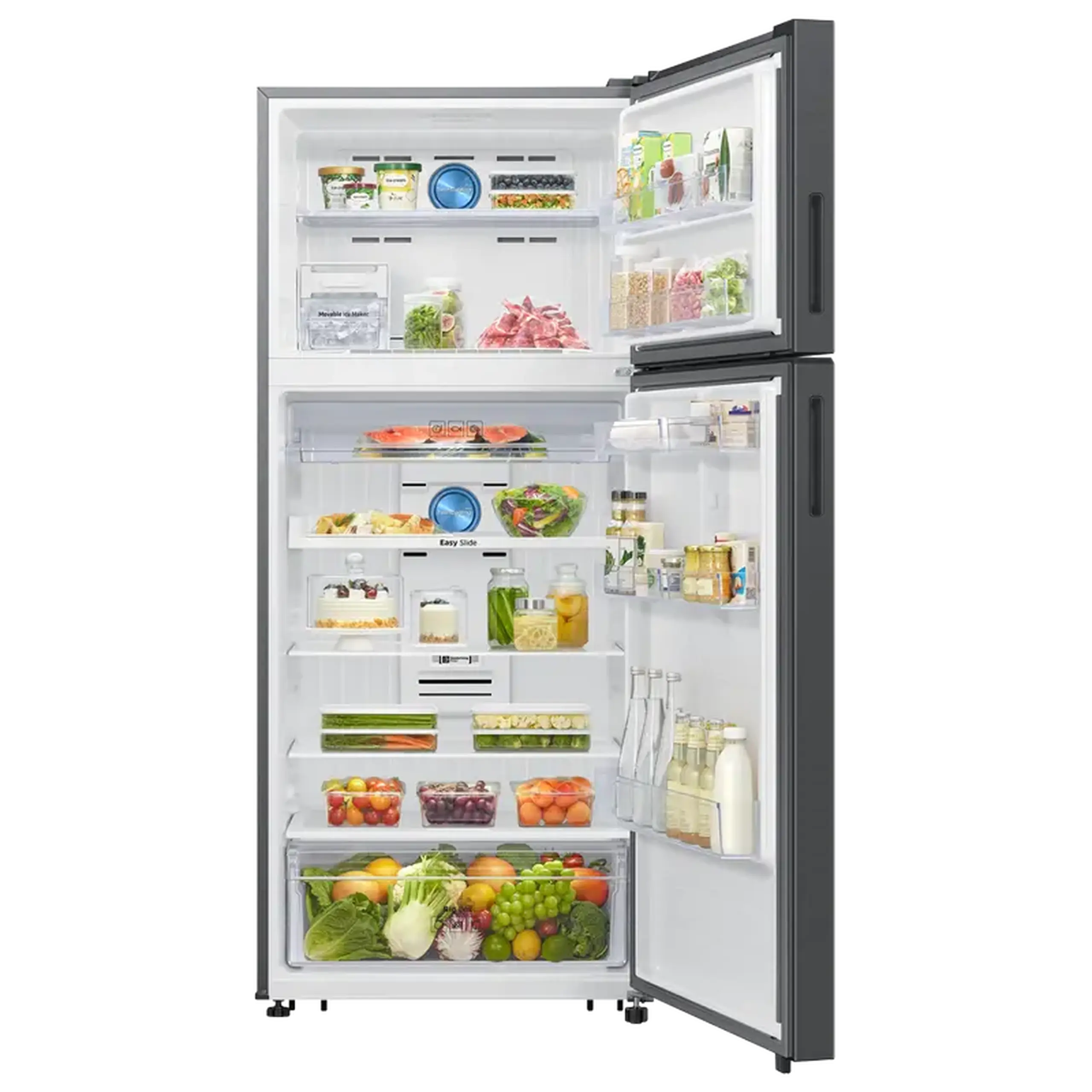 Frigider Samsung RT53DG7A14S9EO, Oțel inoxidabil
