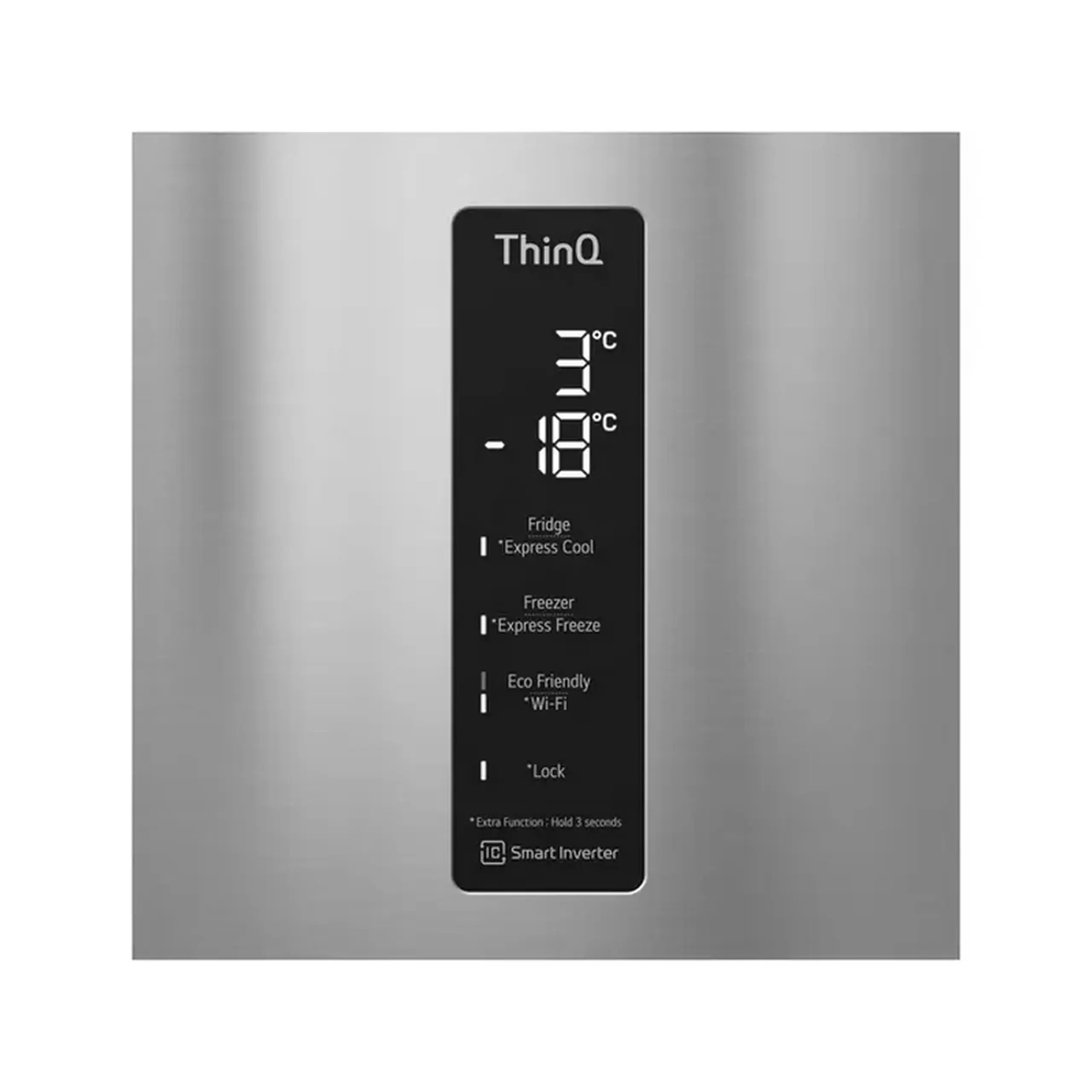 Frigider LG GBB566PZHMN, Oțel inoxidabil