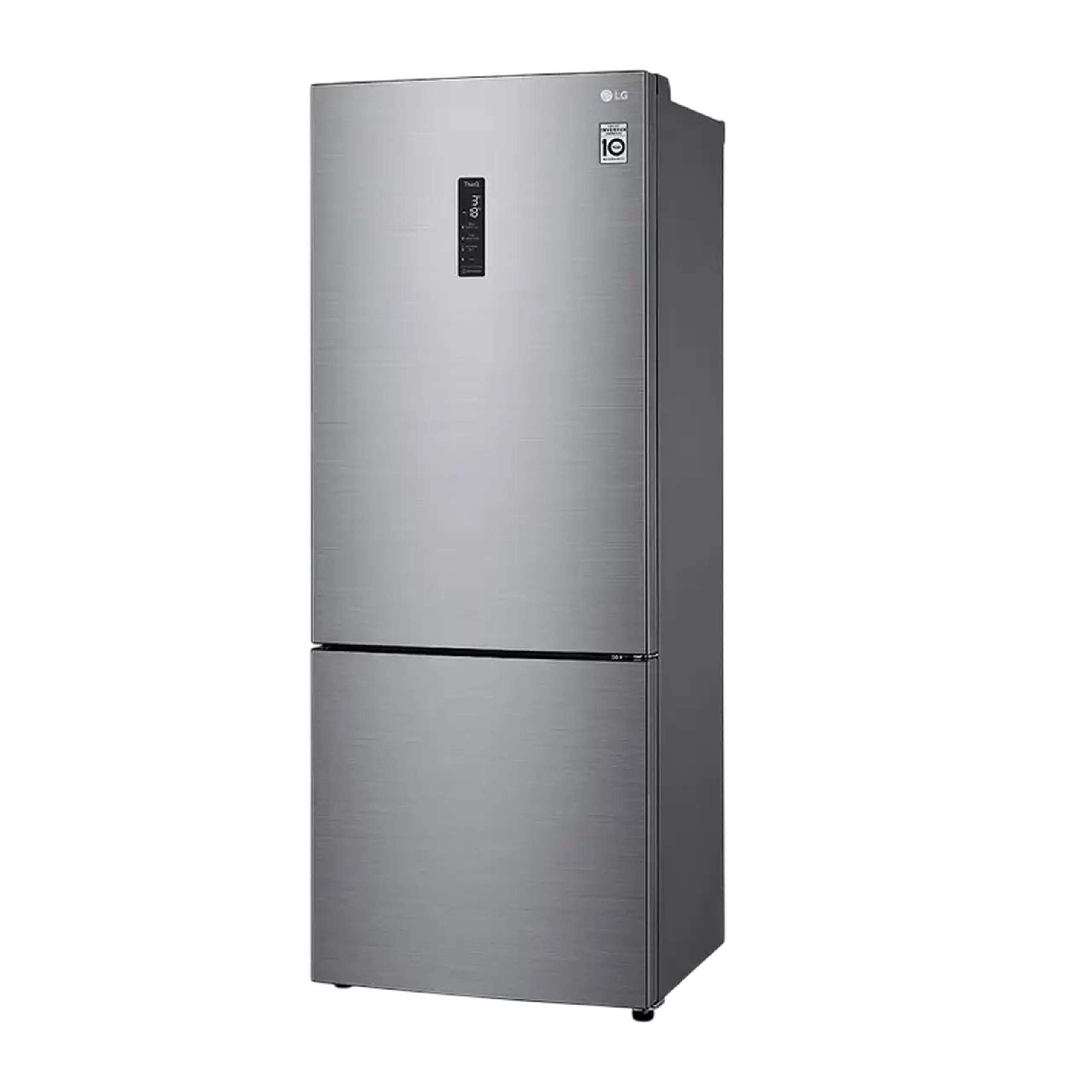 Frigider LG GBB566PZHMN, Oțel inoxidabil