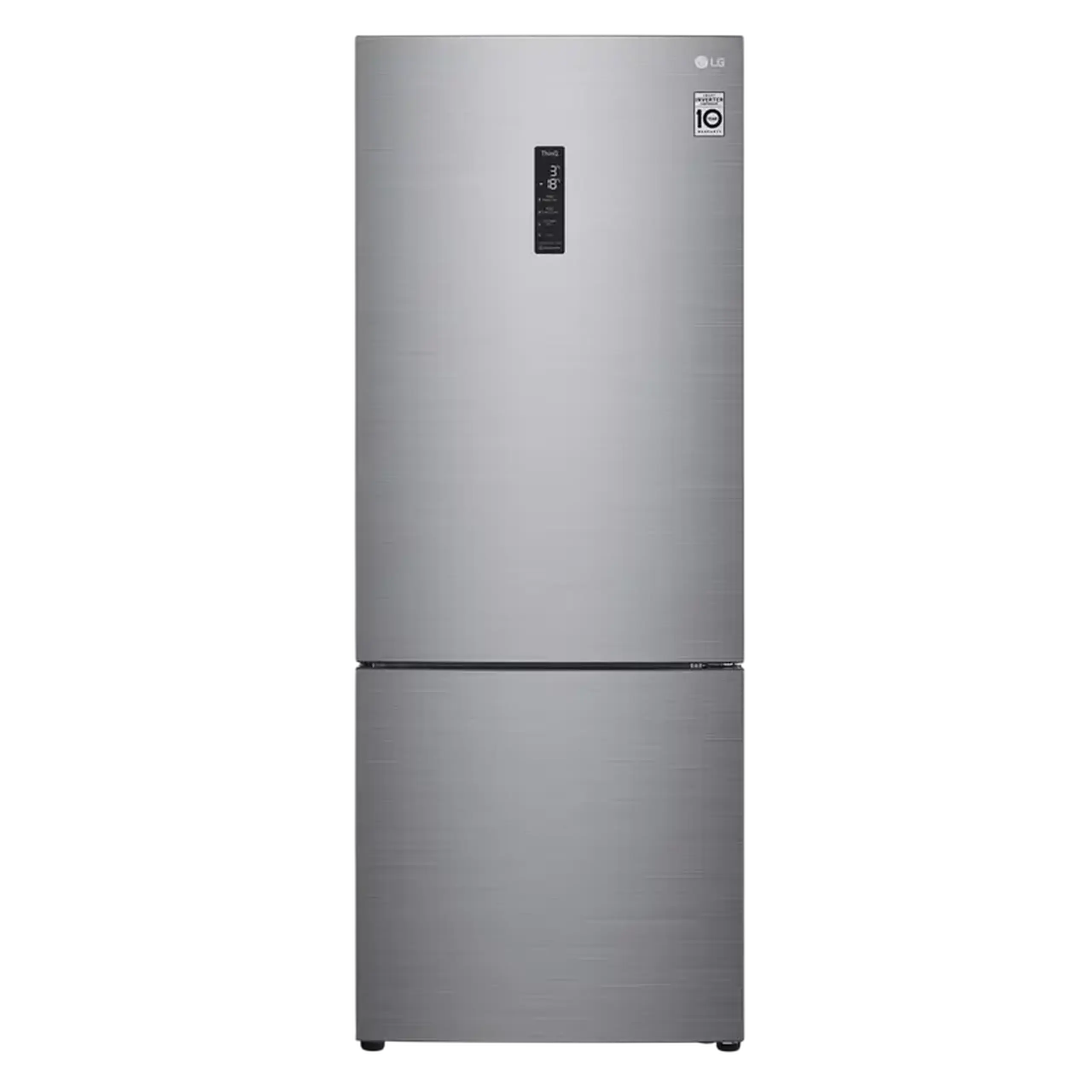 Frigider LG GBB566PZHMN, Oțel inoxidabil