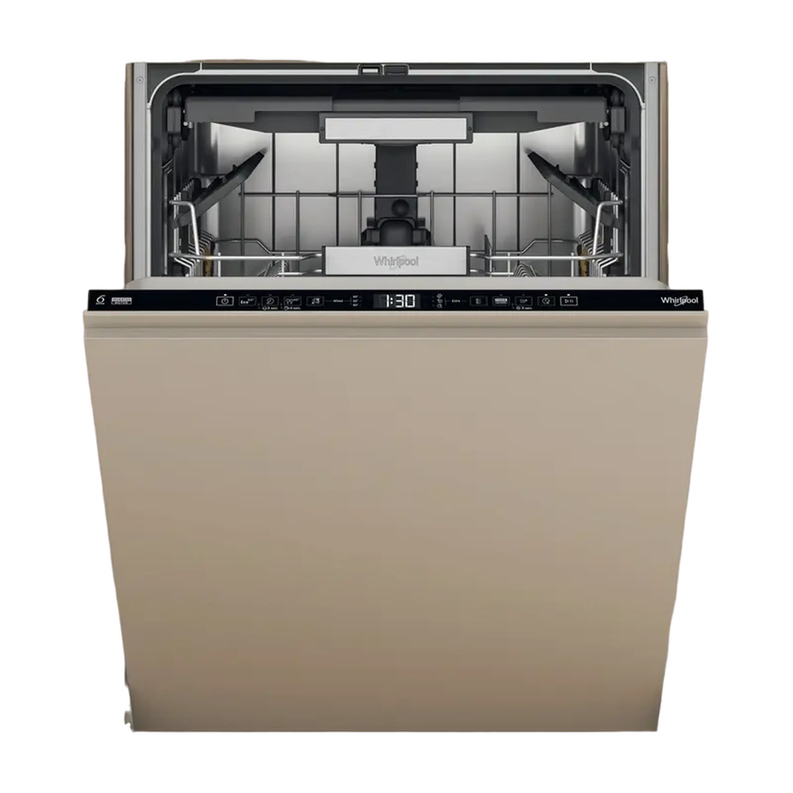Mașină de spălat vase Whirlpool W7I HT40 T, Negru