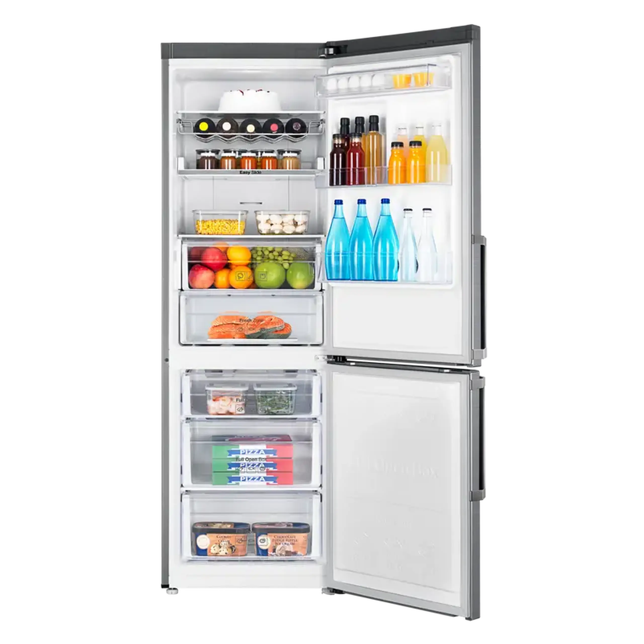Frigider Samsung RB33J3515S9/EF, Oțel inoxidabil