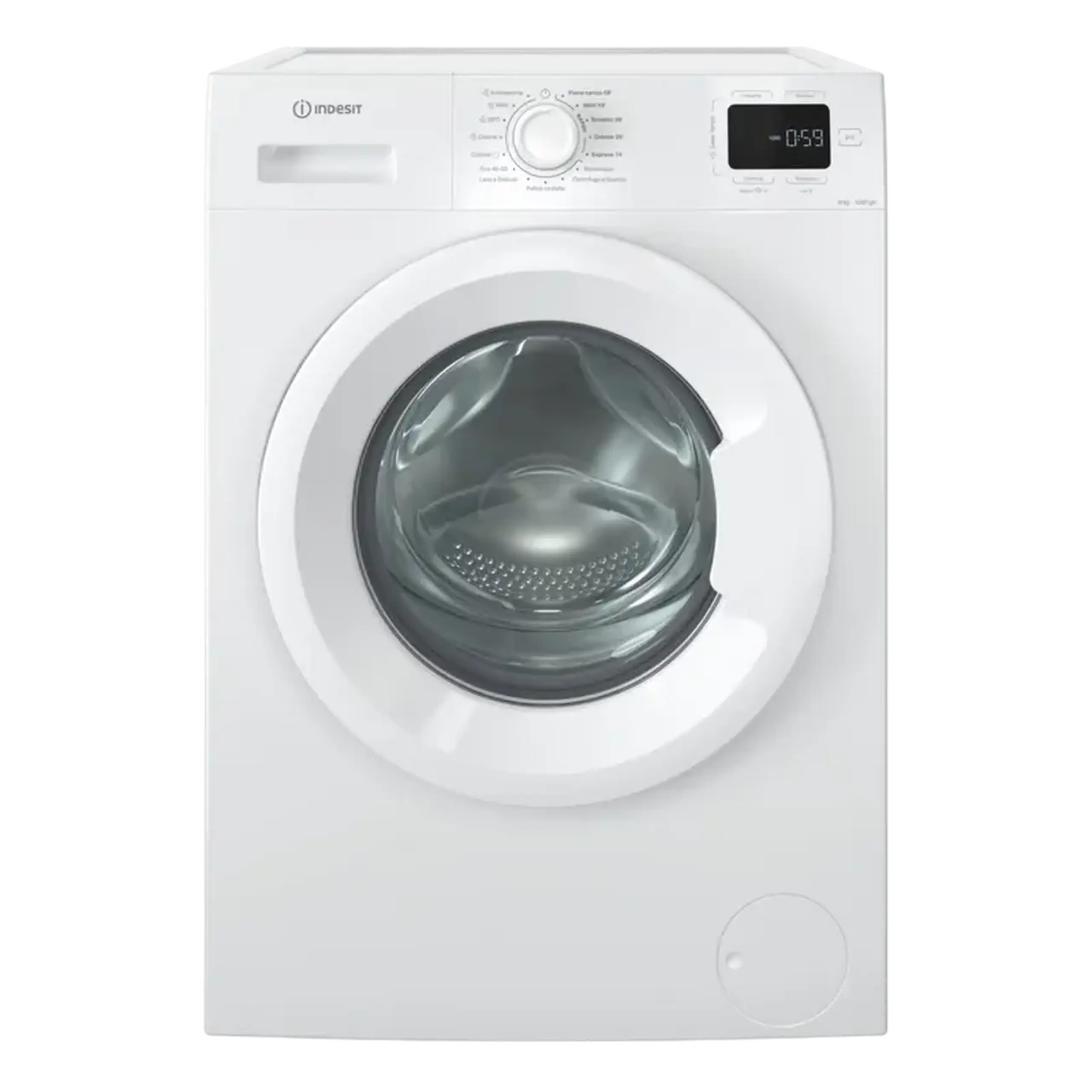 Mașină de spălat Indesit IM 640 MY, 6kg, Alb