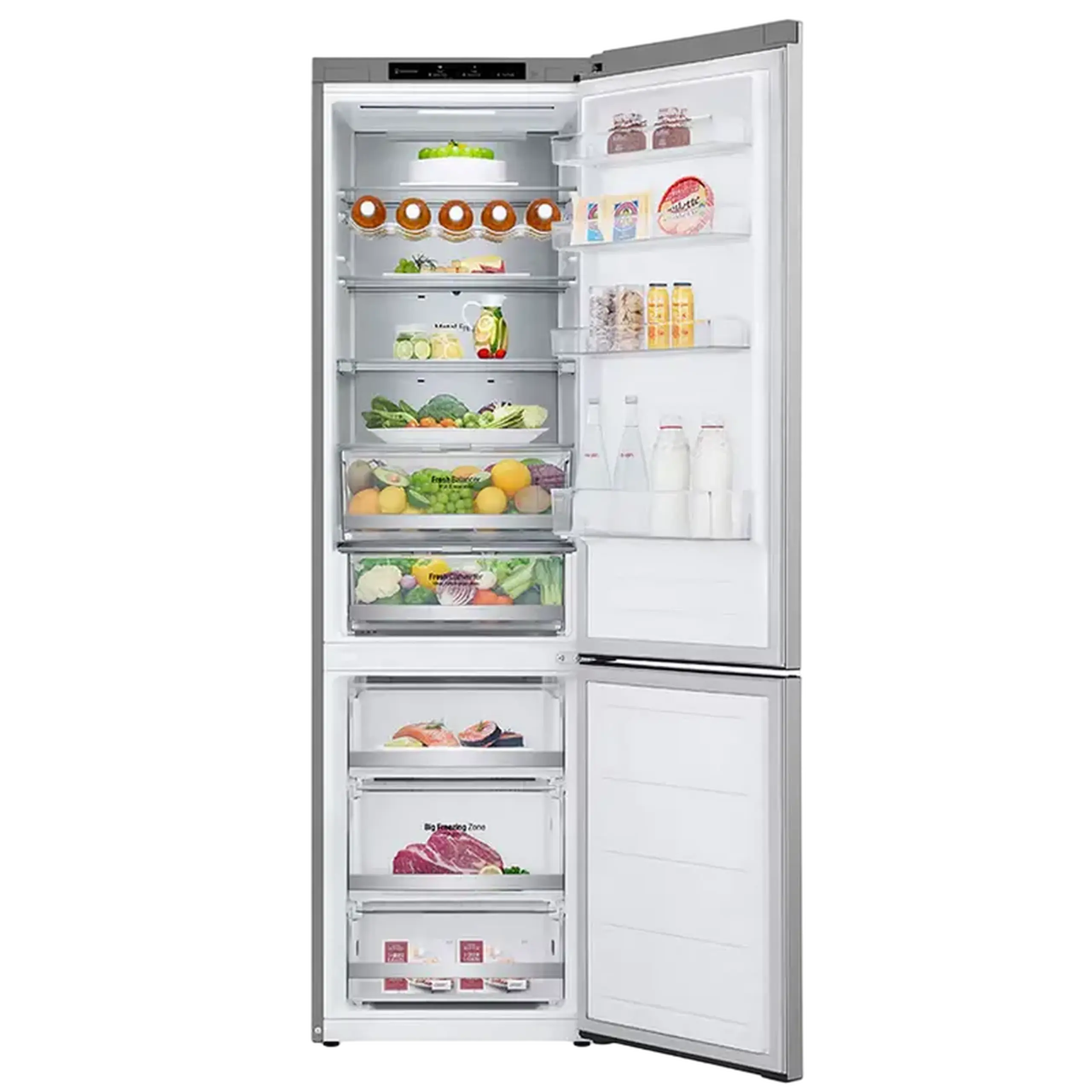 Frigider LG GBV7280DPY, Oțel inoxidabil