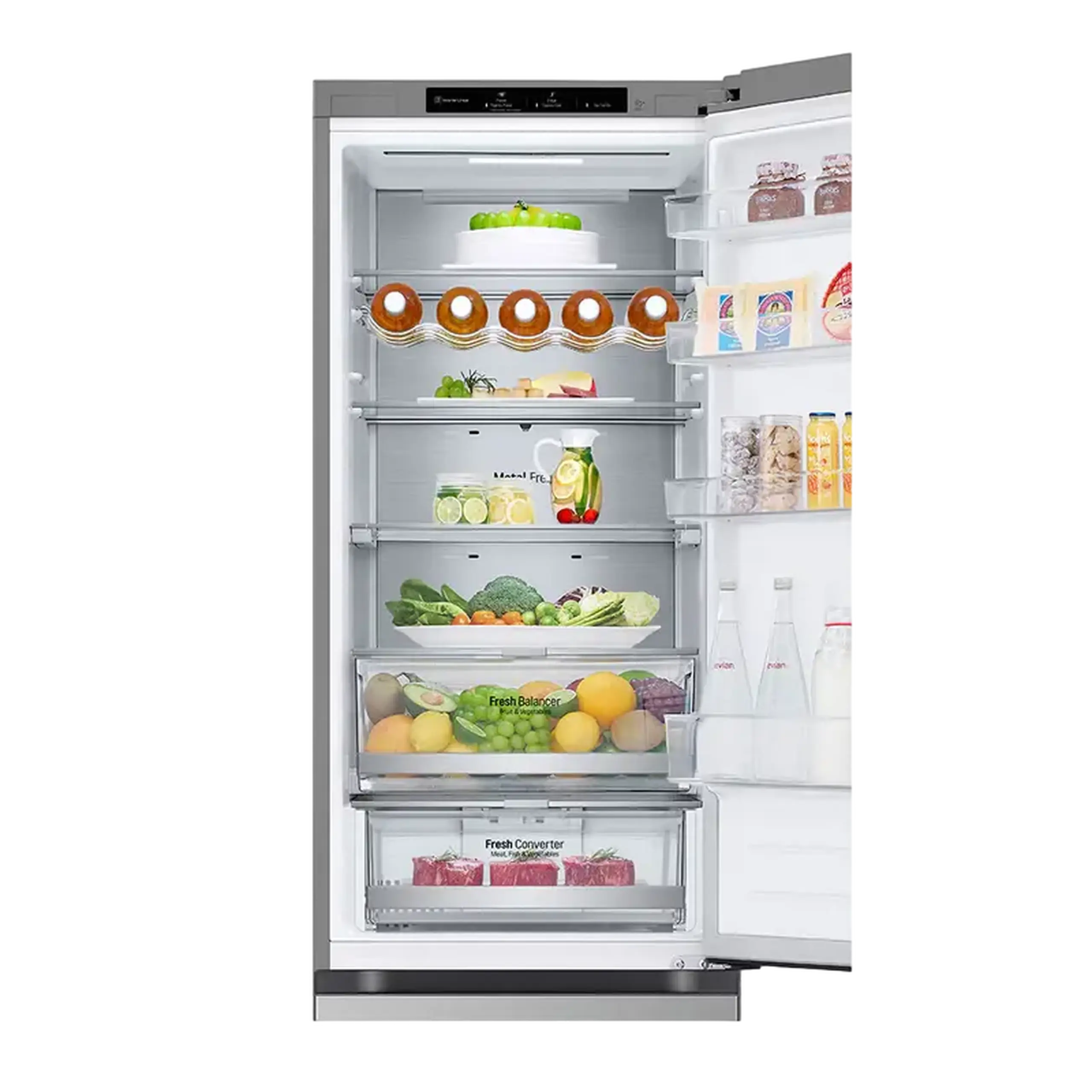 Frigider LG GBV7280DPY, Oțel inoxidabil