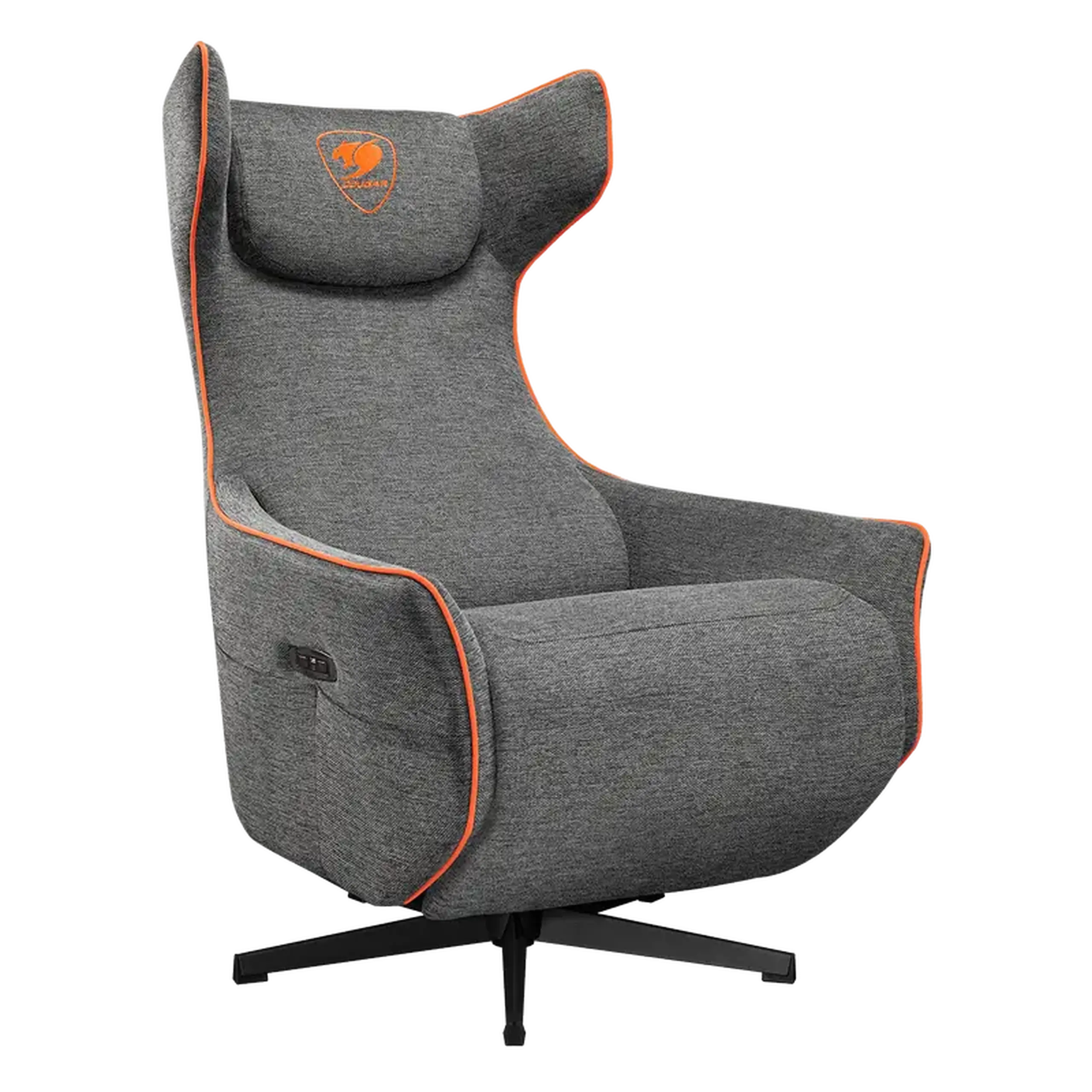 Scaun Gaming Cougar Magus, Imitație de in, Gri