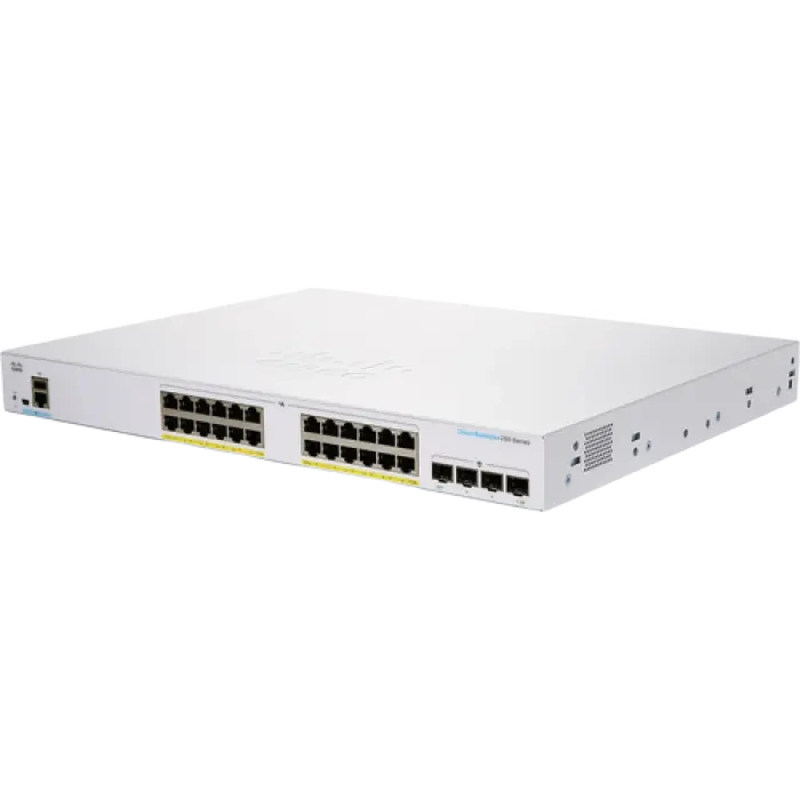 Switch de rețea Cisco CBS250-24FP-4G, 24x 10/100/1000 Mbps