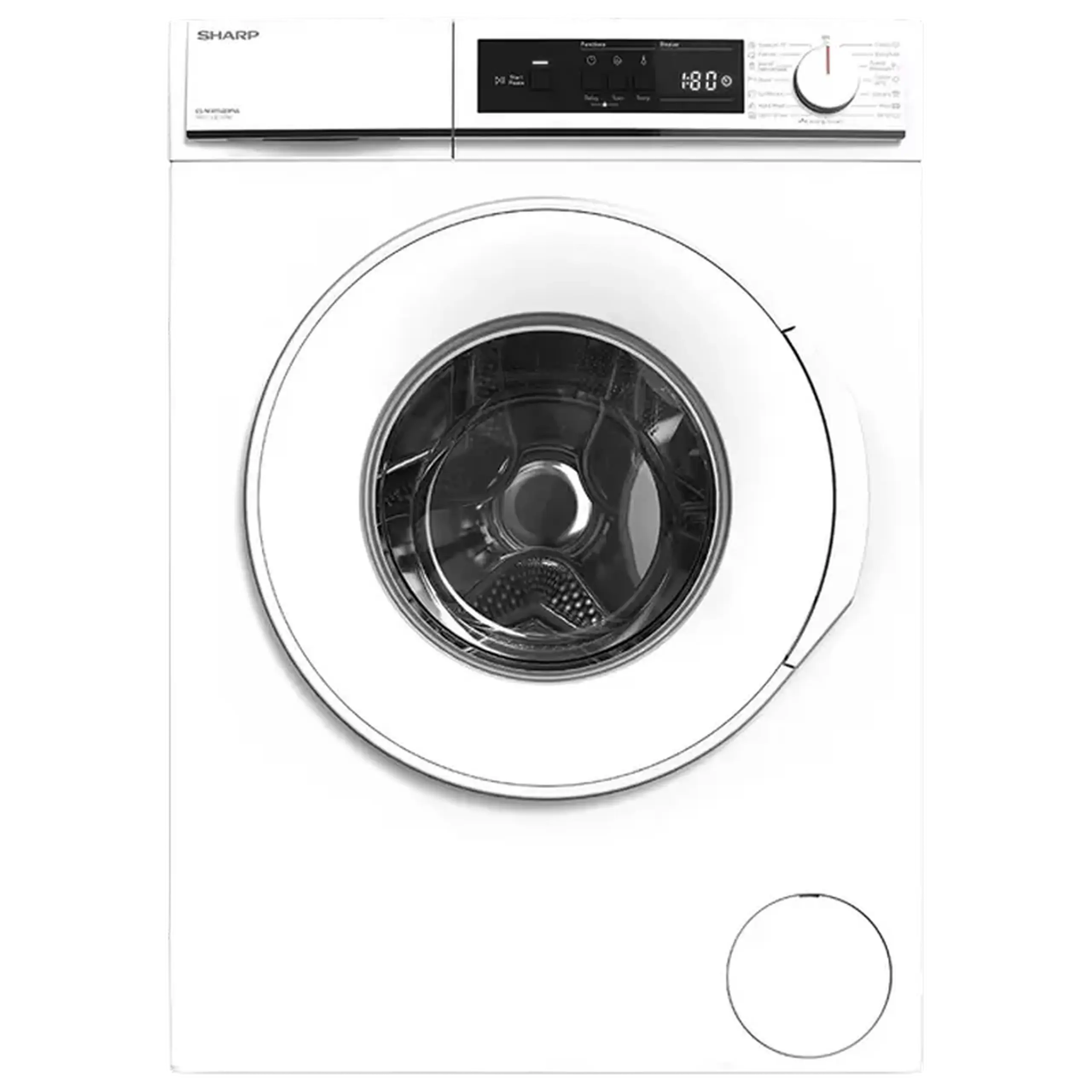 Mașină de spălat Sharp ESNFA914BWNAEE, 9kg, Alb