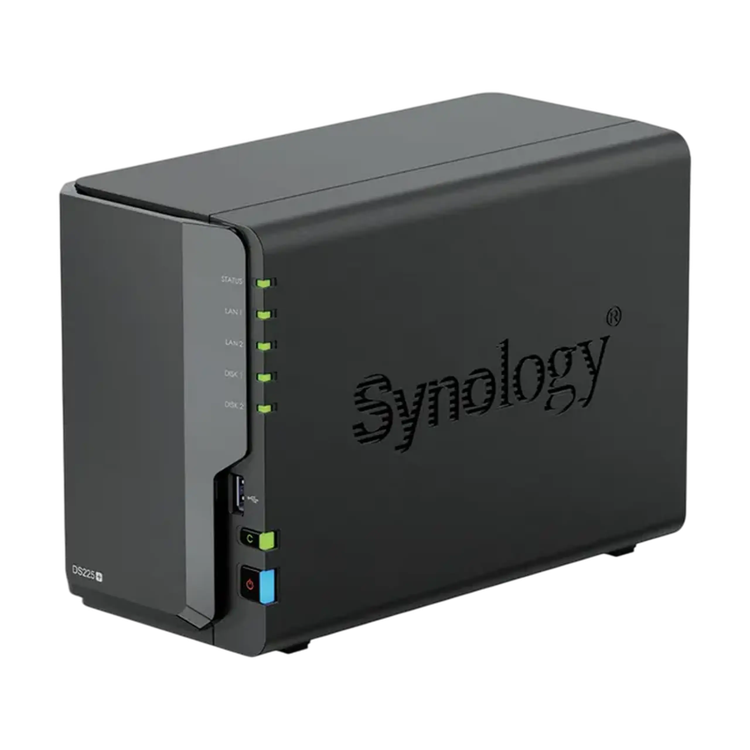 Stocare atașată la rețea SYNOLOGY DS225+, Negru