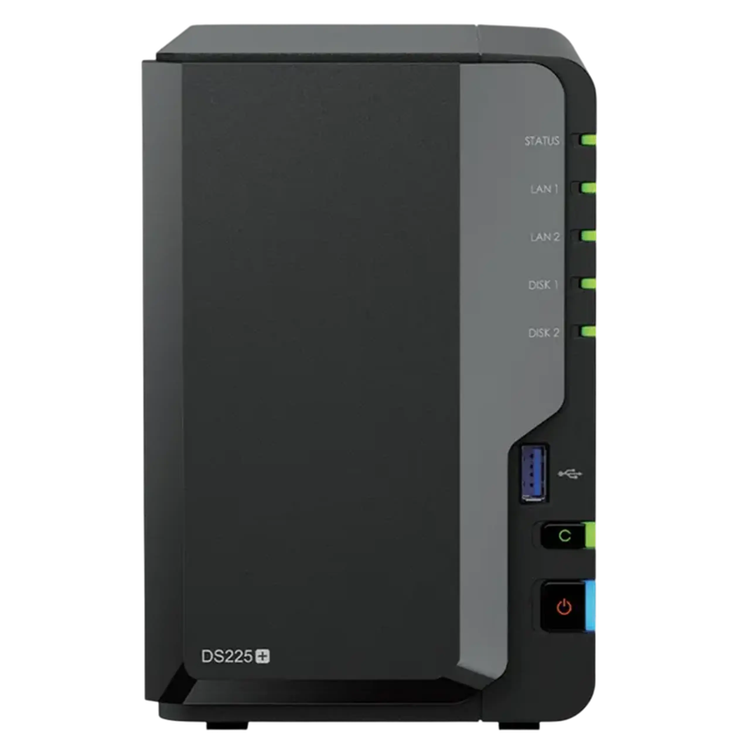 Stocare atașată la rețea SYNOLOGY DS225+, Negru