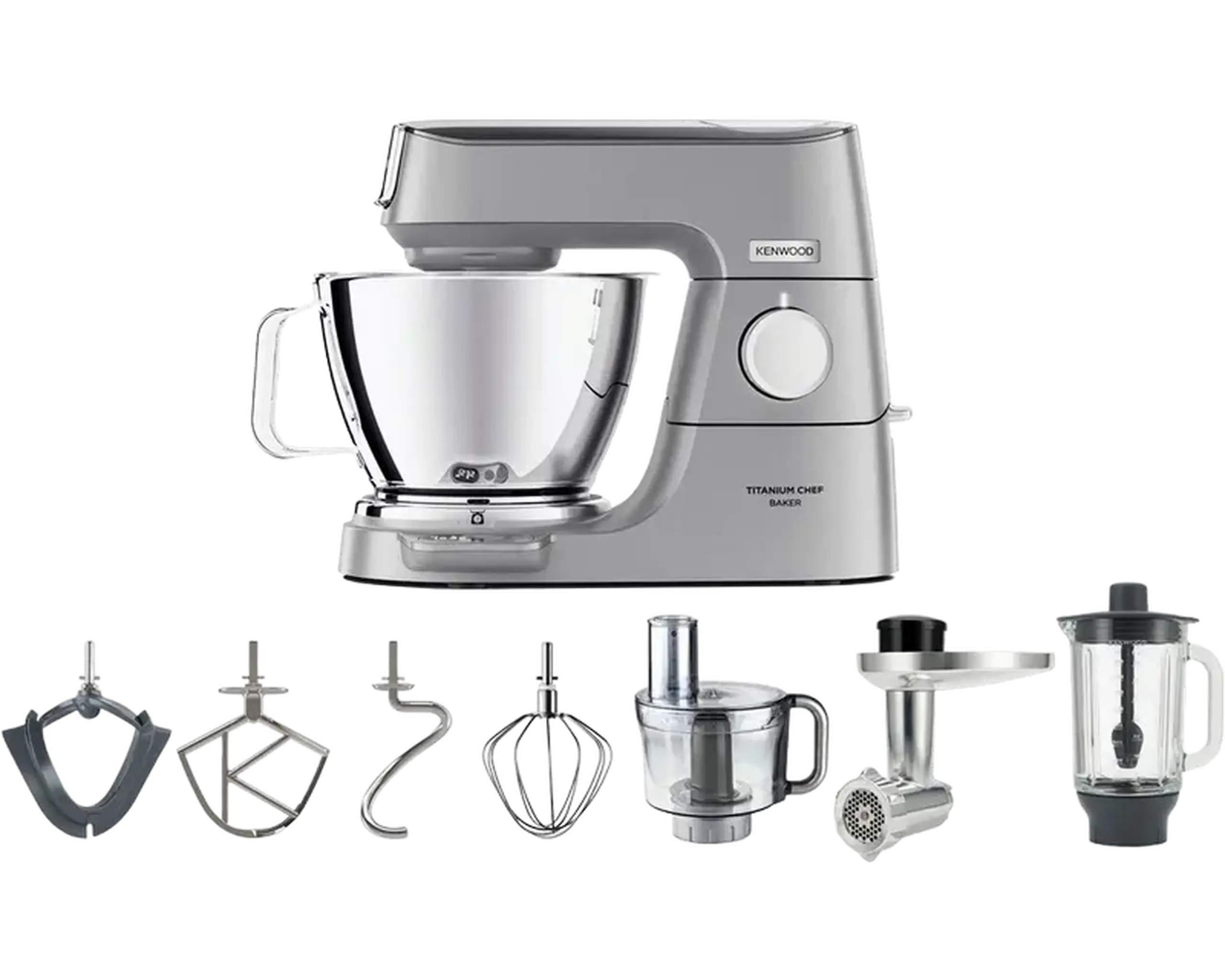 Robot de bucătărie Kenwood KVC85.594SI, Argintiu