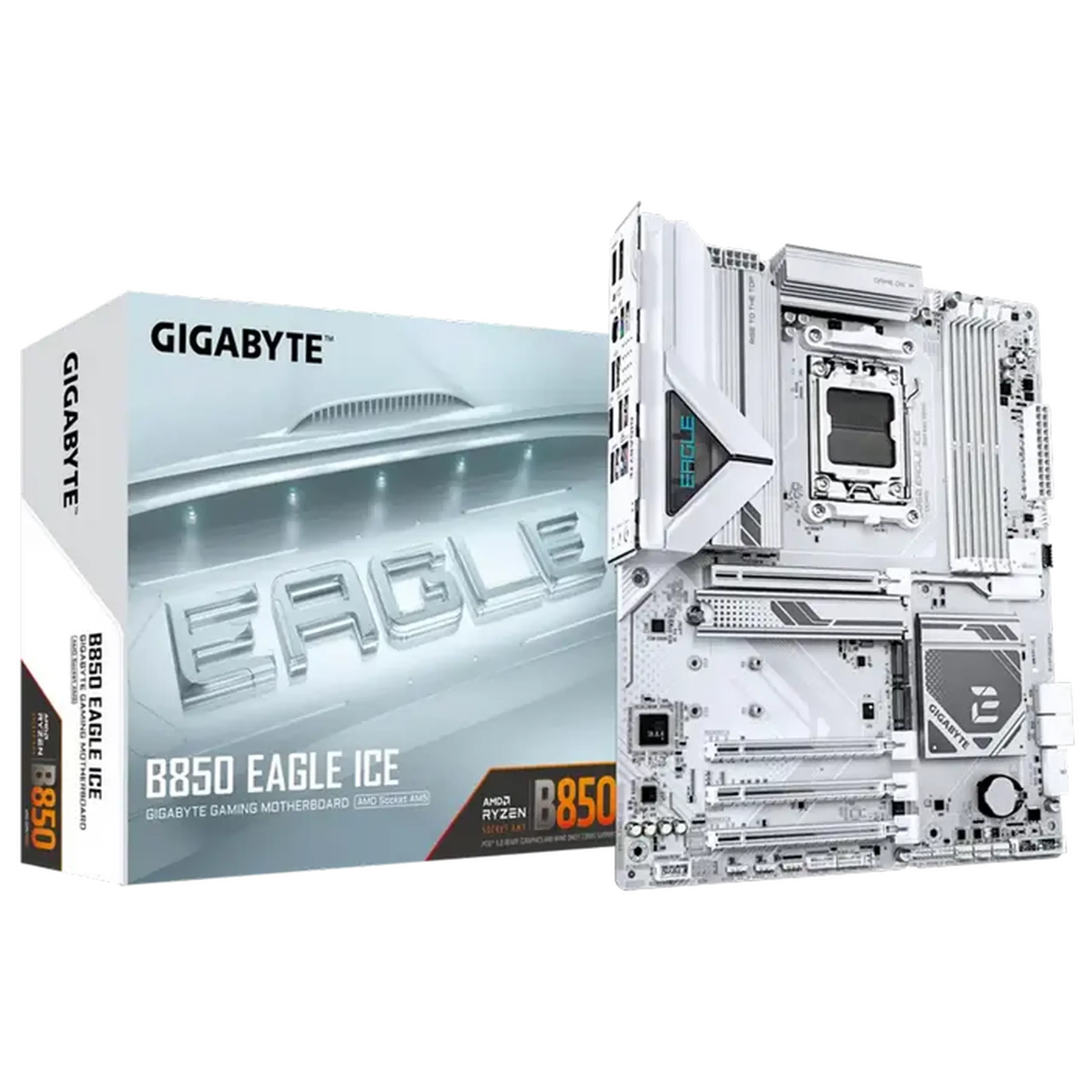Placă de bază Gigabyte B850 EAGLE ICE, AM5, AMD B850, ATX
