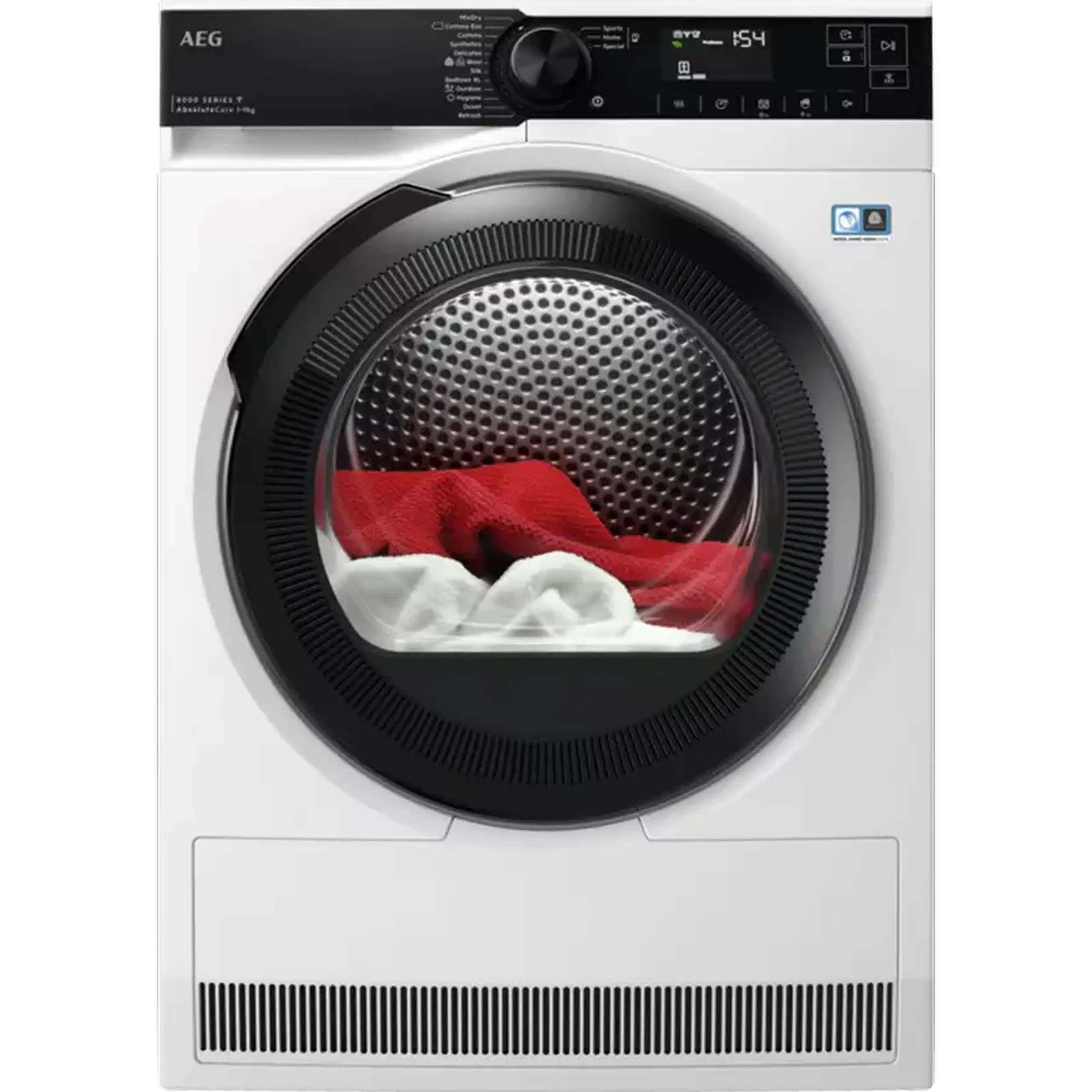 Uscător de rufe AEG TR839P4CE, 9kg, Alb