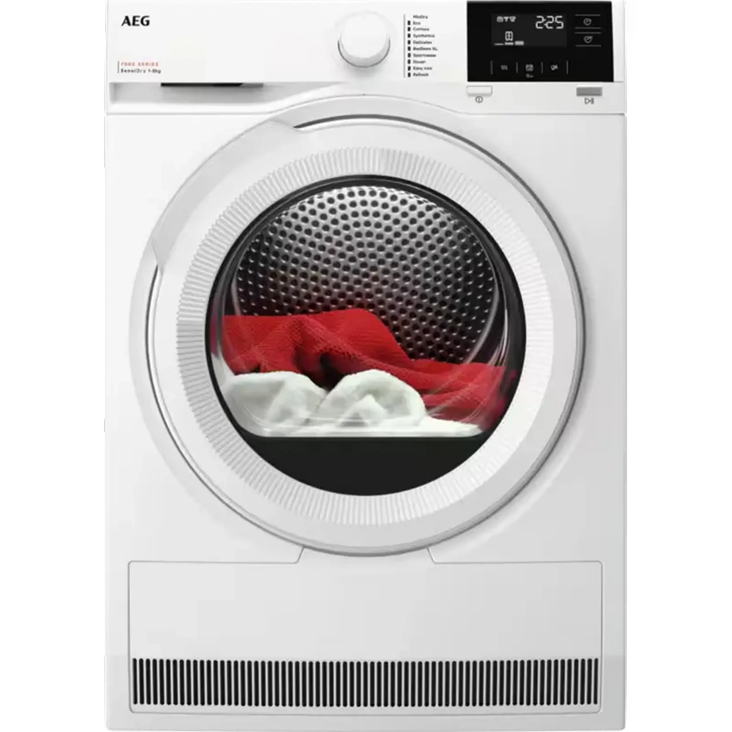 Uscător de rufe AEG TR7182E, 8kg, Alb