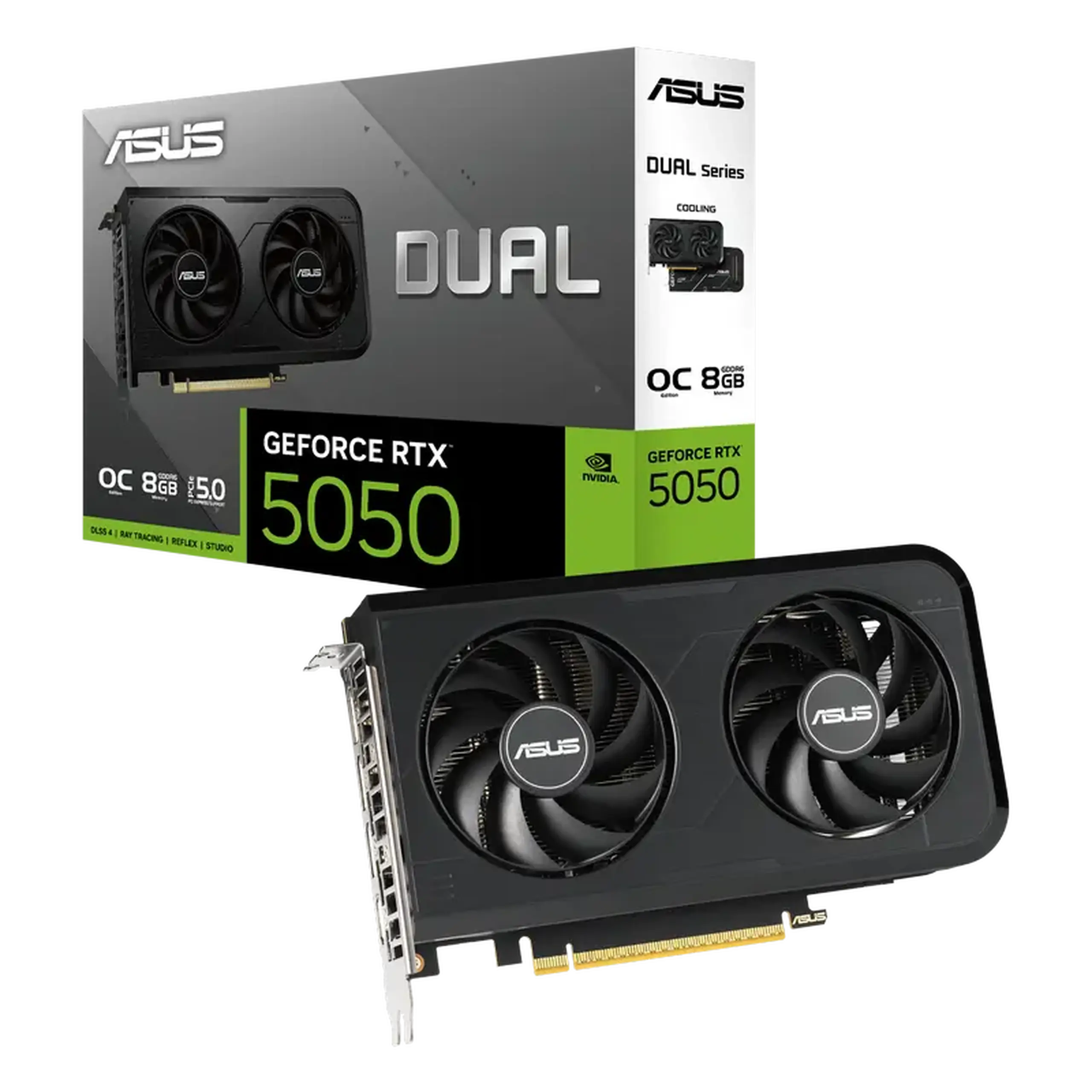 Placă Video ASUS DUAL-RTX5050-O8G, 8GB GDDR6 128bit