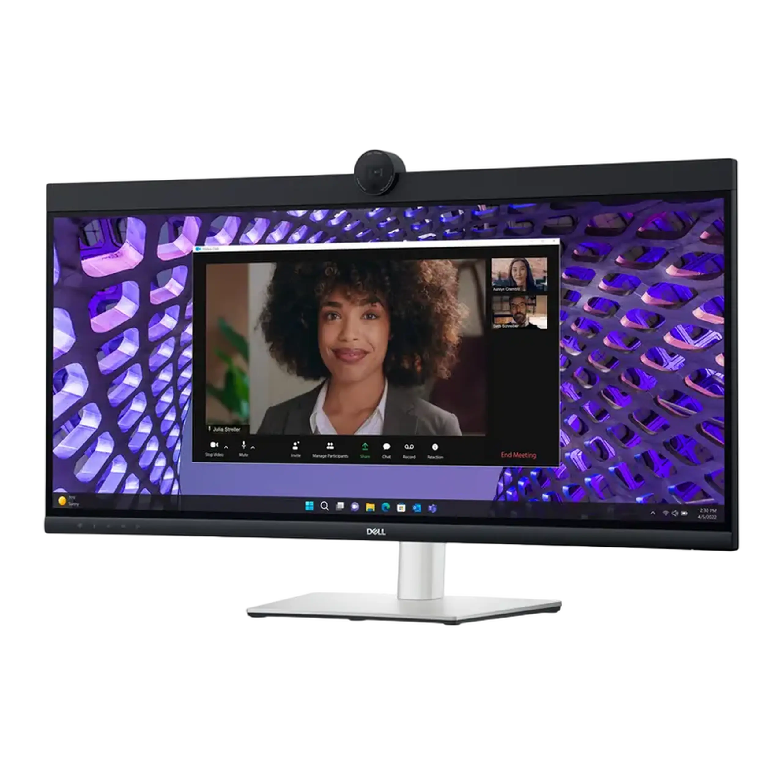 34" Monitor DELL P3424WEB, IPS 3440x1440 WQHD, Negru