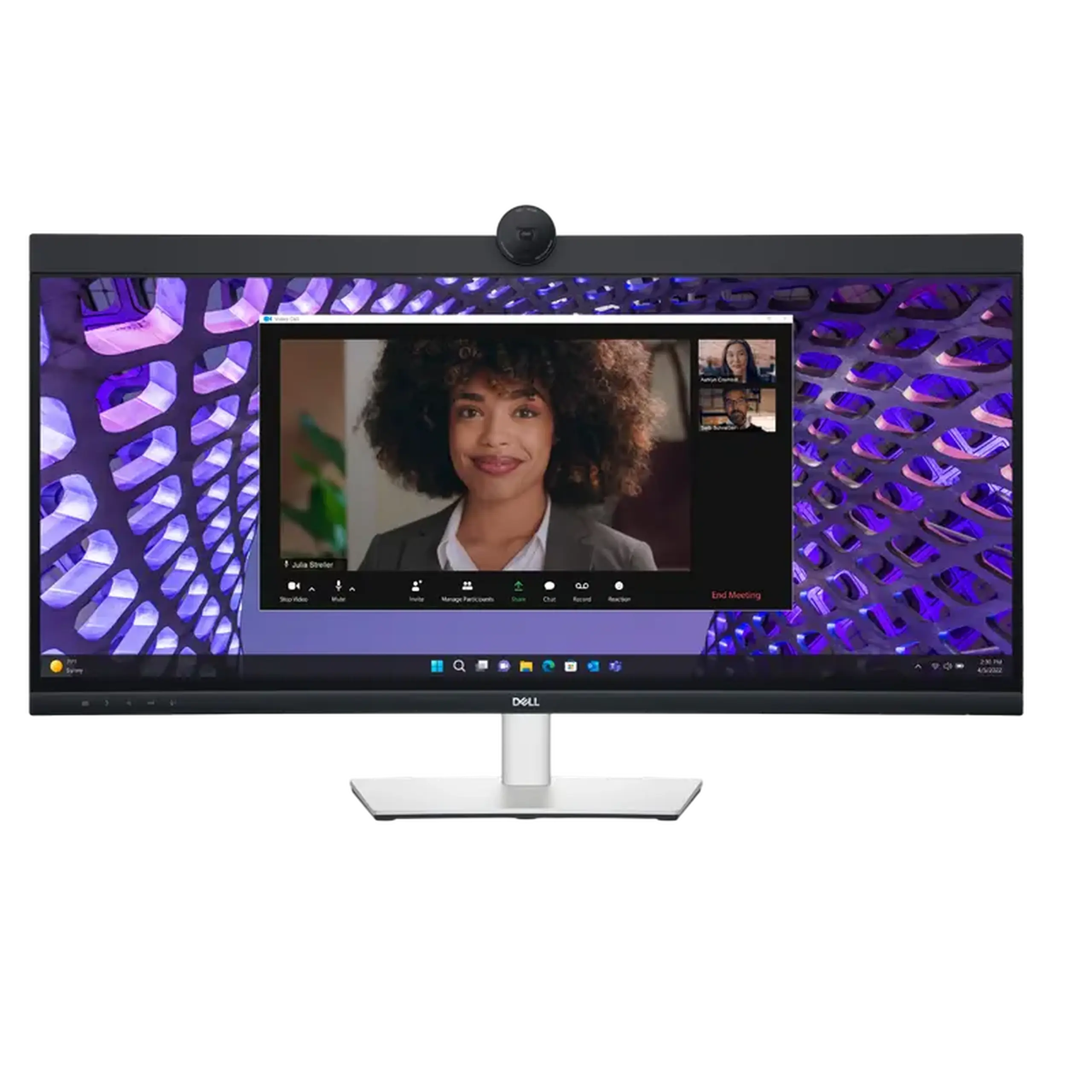 34" Monitor DELL P3424WEB, IPS 3440x1440 WQHD, Negru