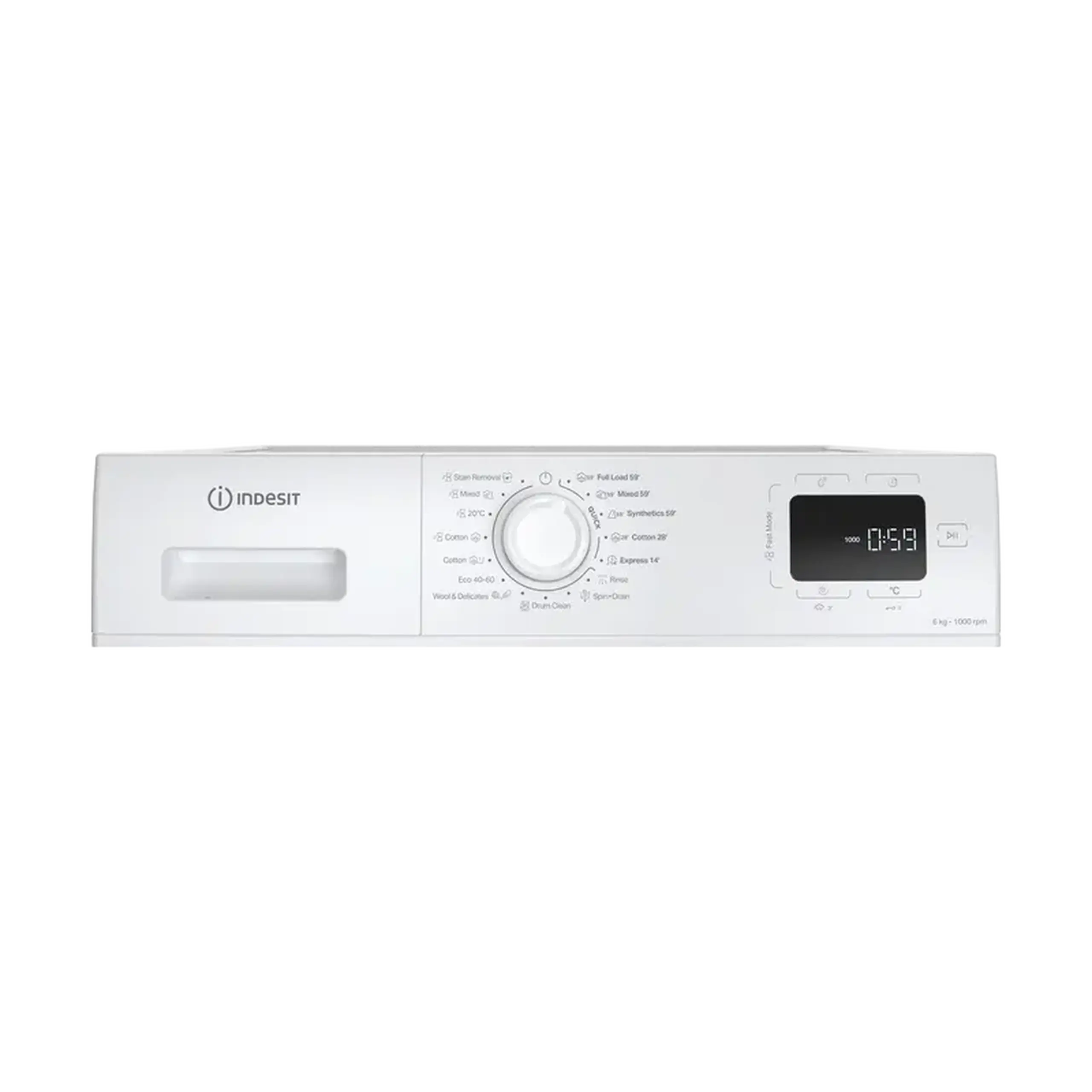 Mașină de spălat Indesit IM 762 MY, 7kg, Alb