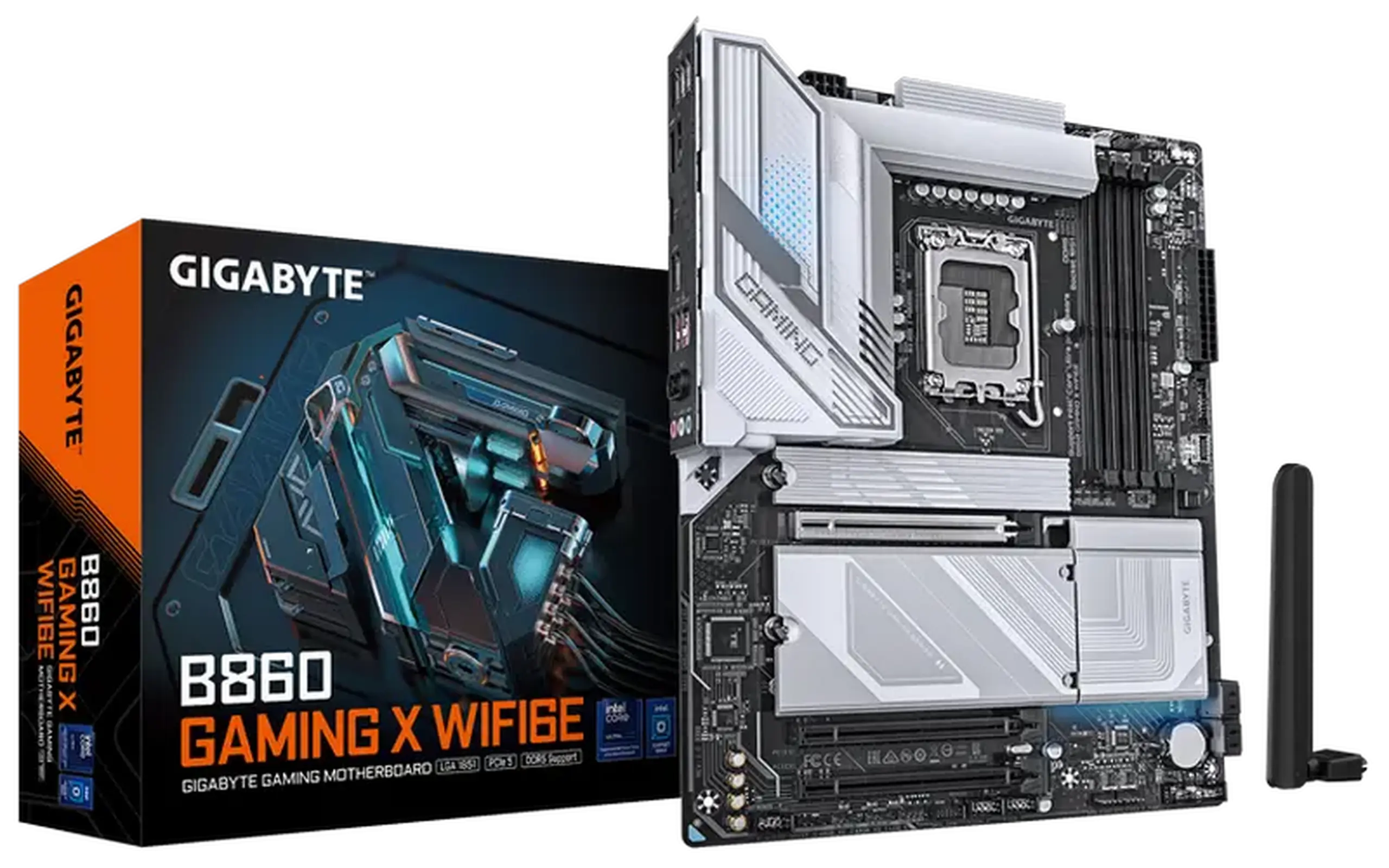 Placă de bază Gigabyte B860 GAMING X WIFI6E, LGA1851, Intel B860, ATX