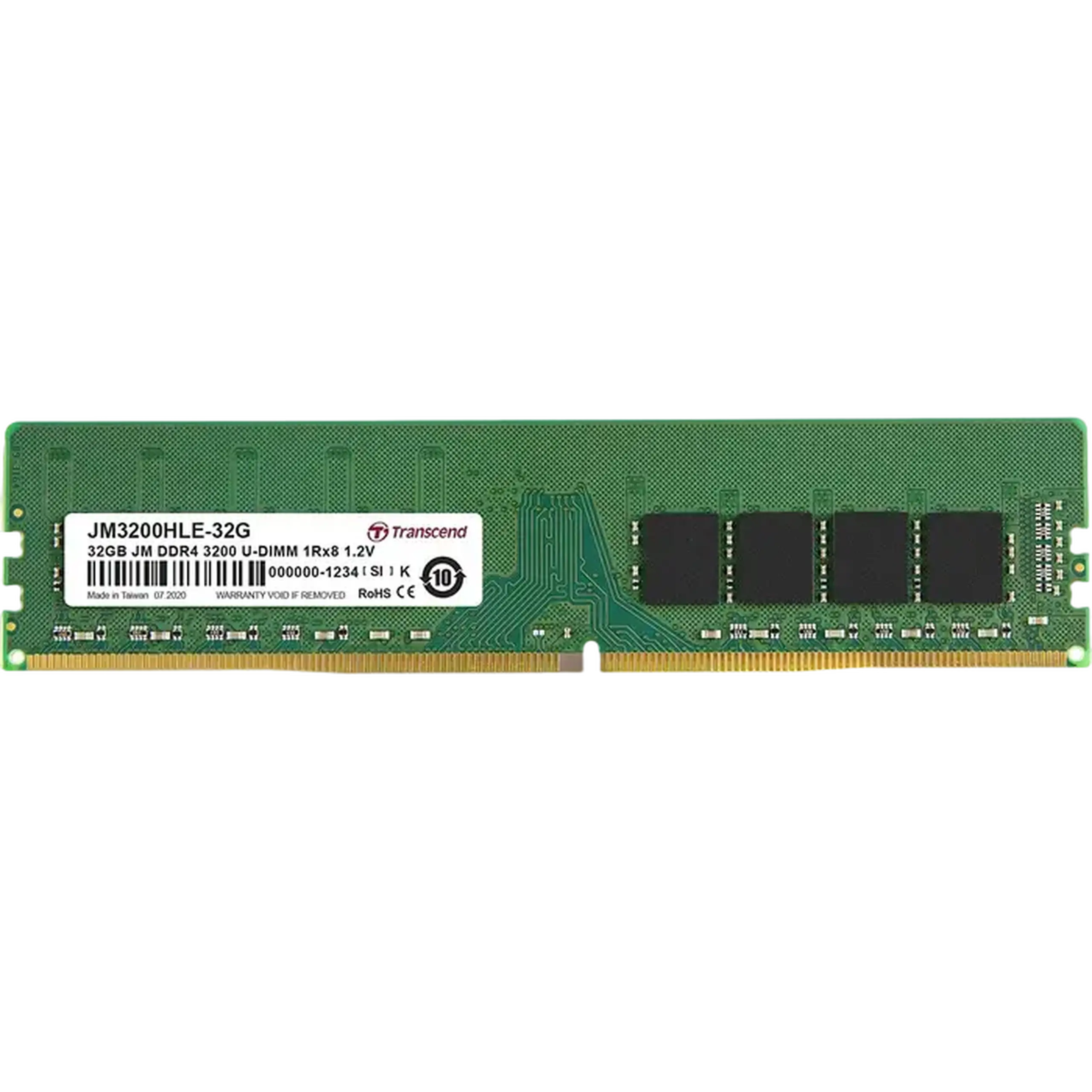 Memorie RAM Transcend JM3200HLE-32G, DDR4 SDRAM, 3200 MHz, 32GB