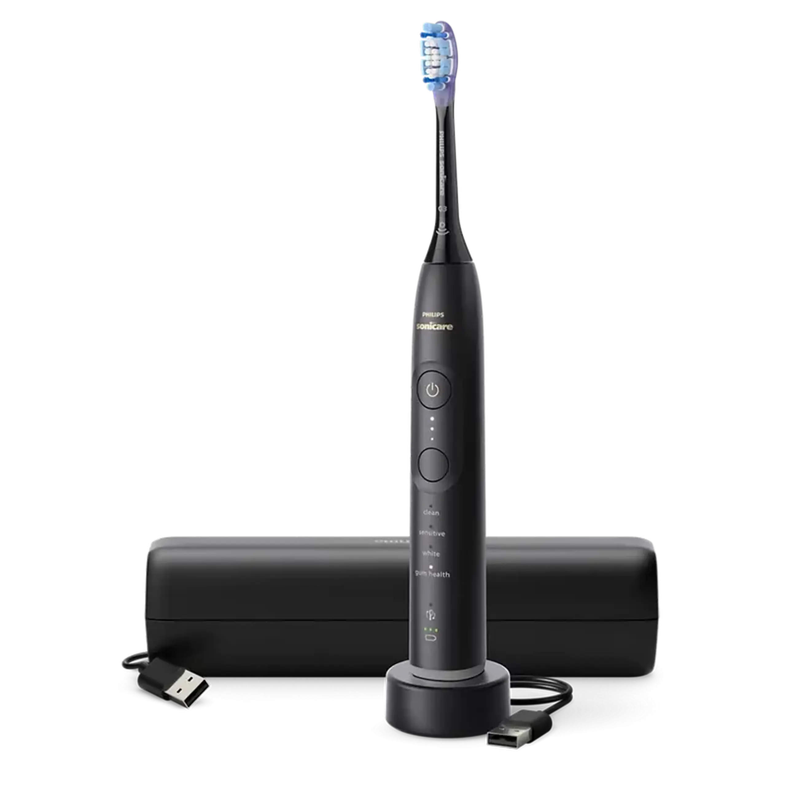 Periuța de dinți electrică sonică Philips HX7421/01, Negru