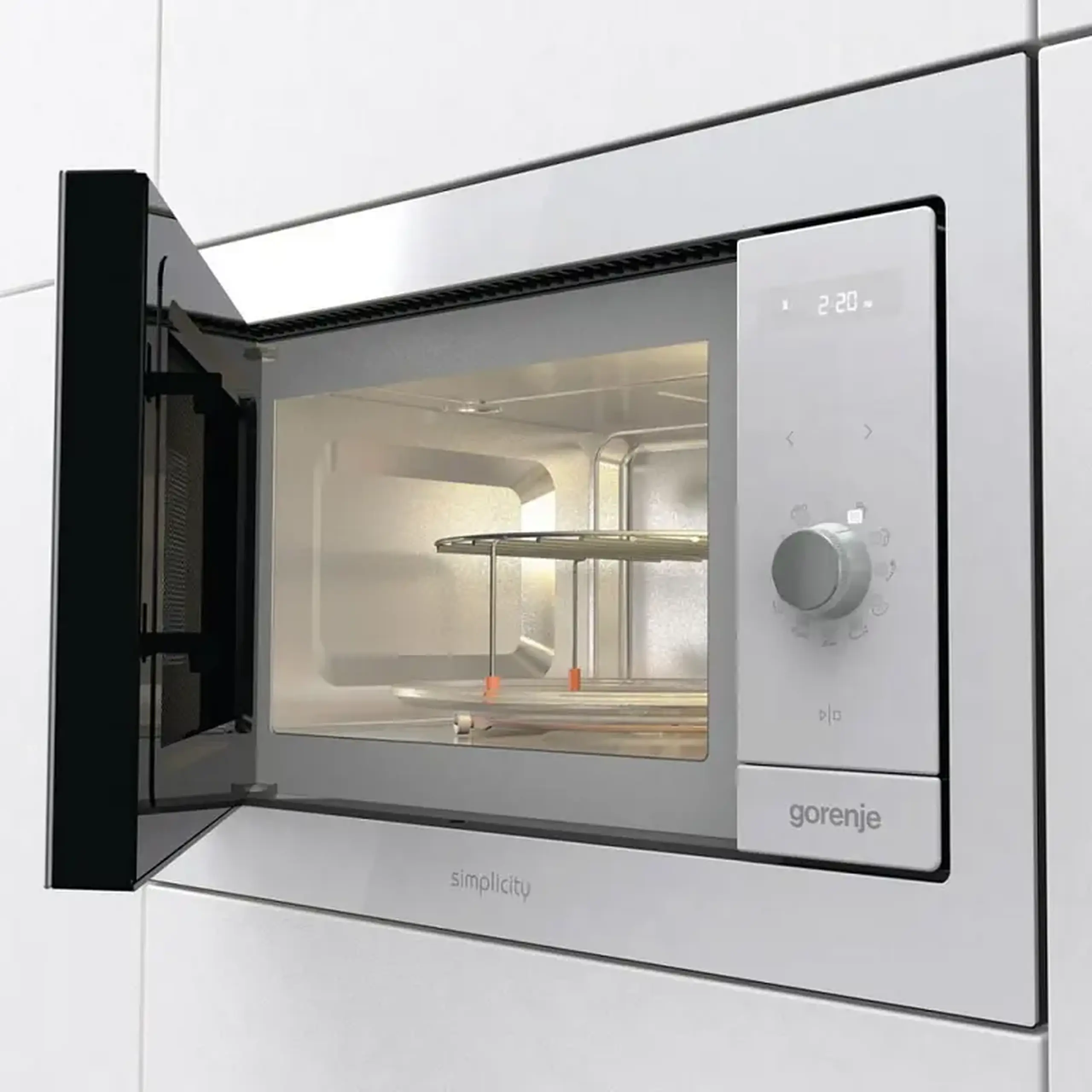 Cuptor cu microunde Gorenje BM 235 G1SYW, Alb
