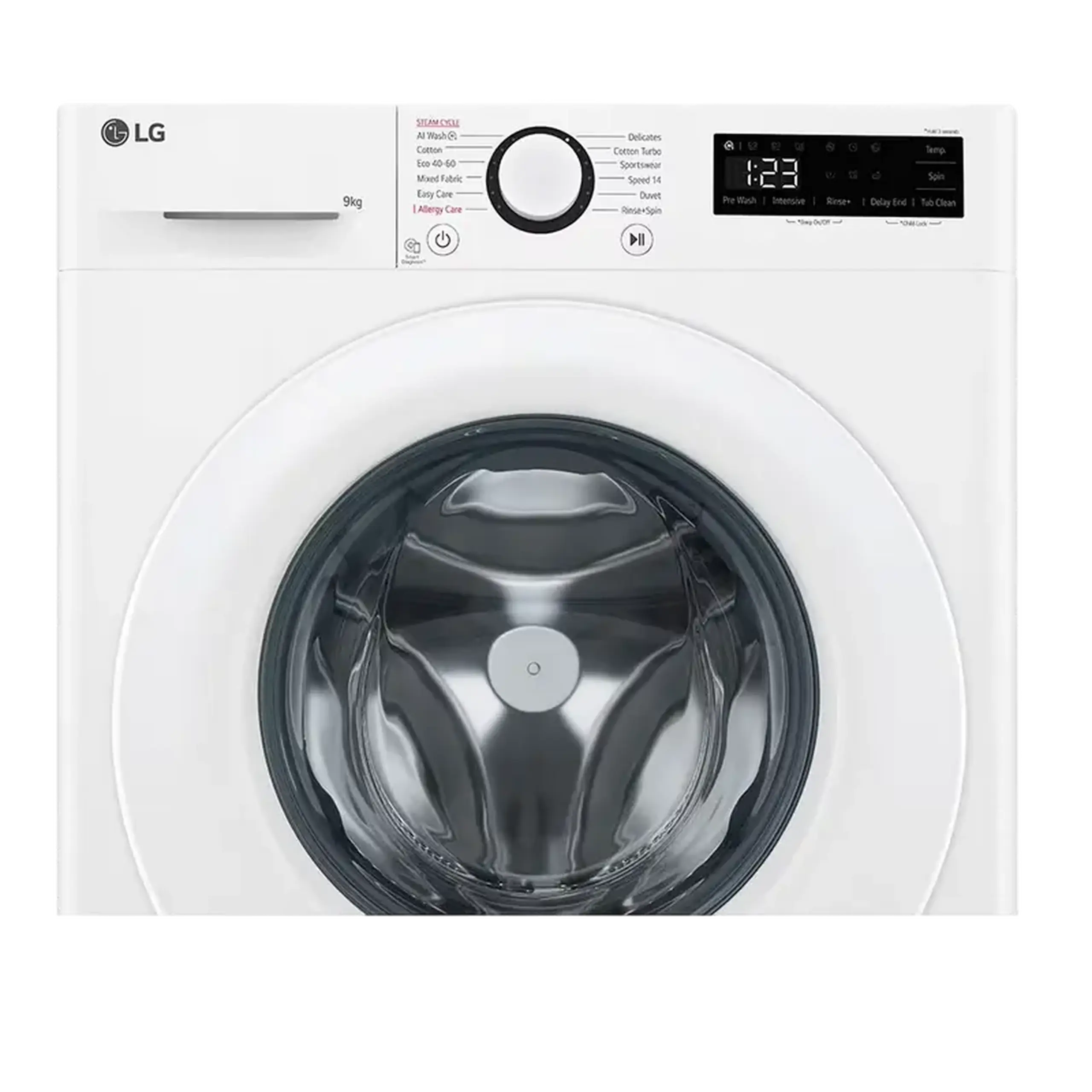 Mașină de spălat LG F2WR509SWW, 9kg, Alb