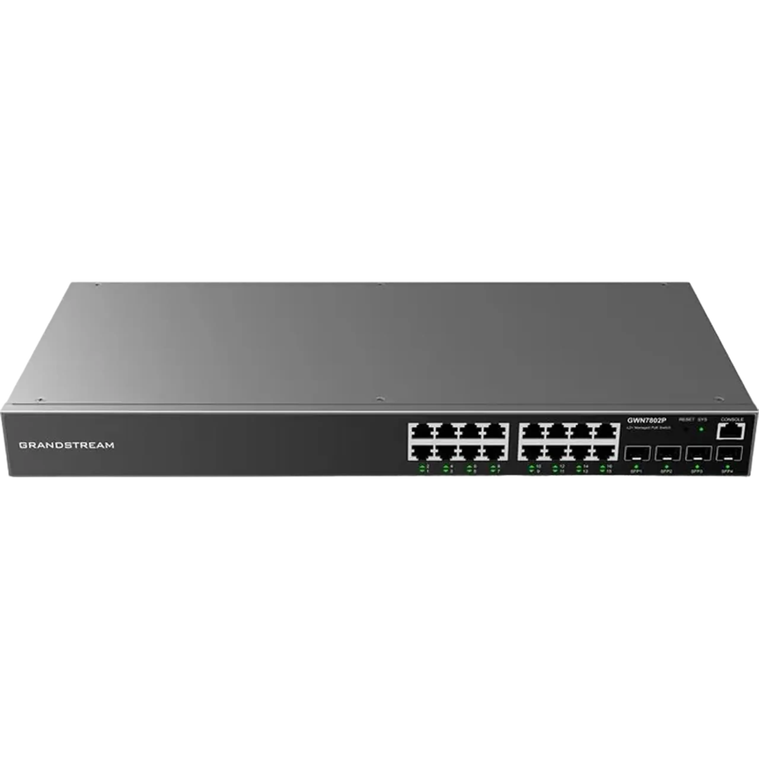 Comutator PoE Grandstream GWN7802P, IEEE 802.3af/at