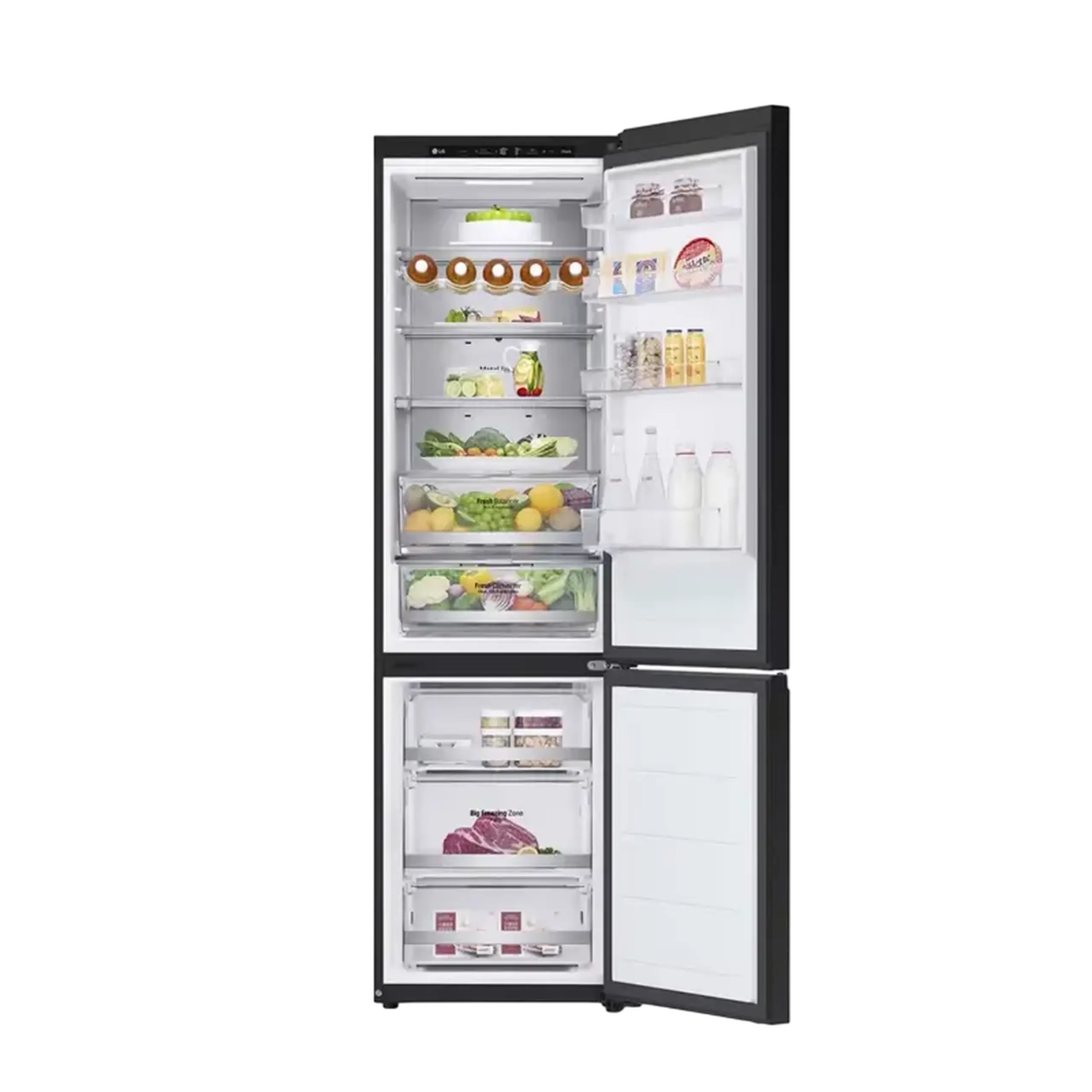 Frigider LG GBB72TW9DQ, DoorCooling+, Alb