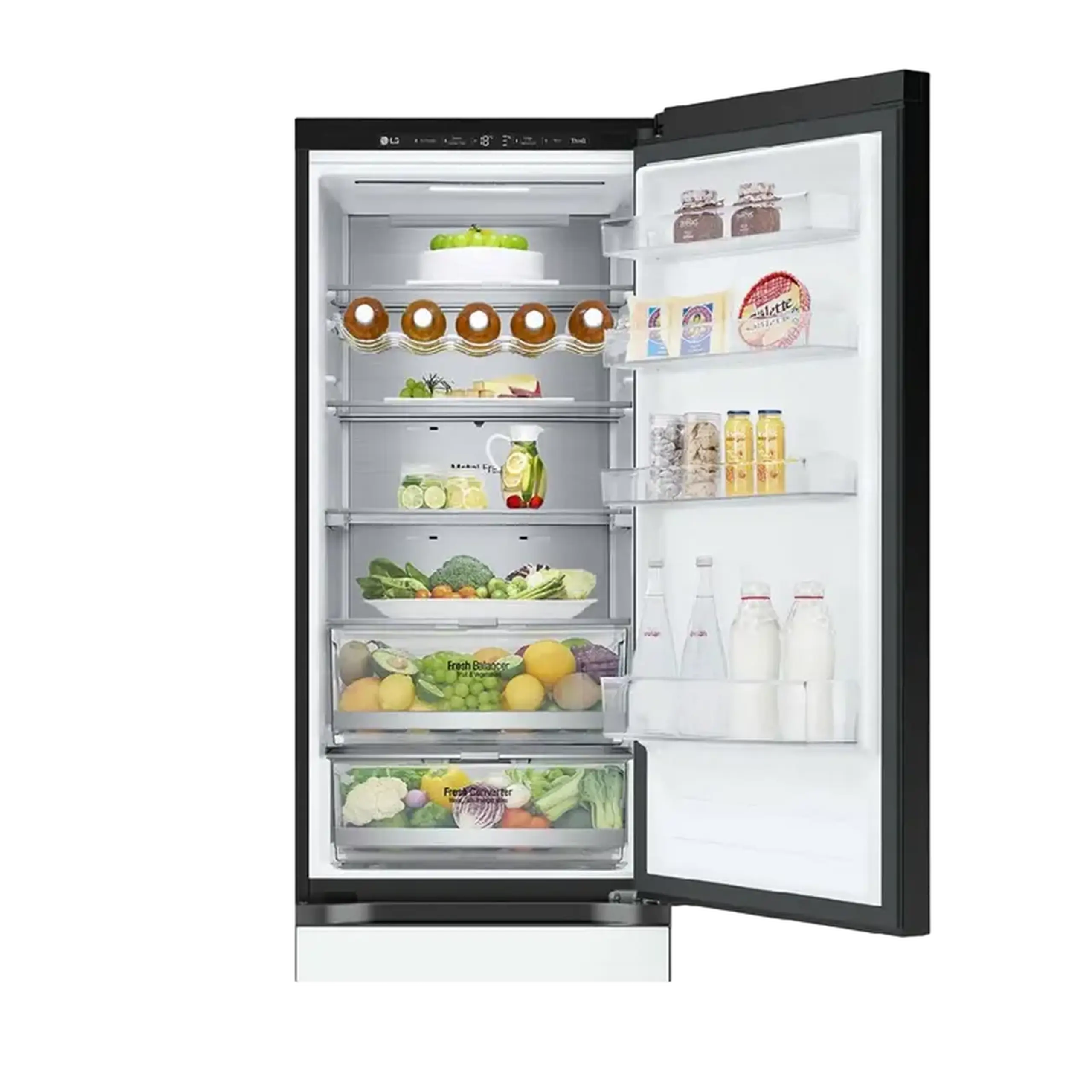 Frigider LG GBB72TW9DQ, DoorCooling+, Alb
