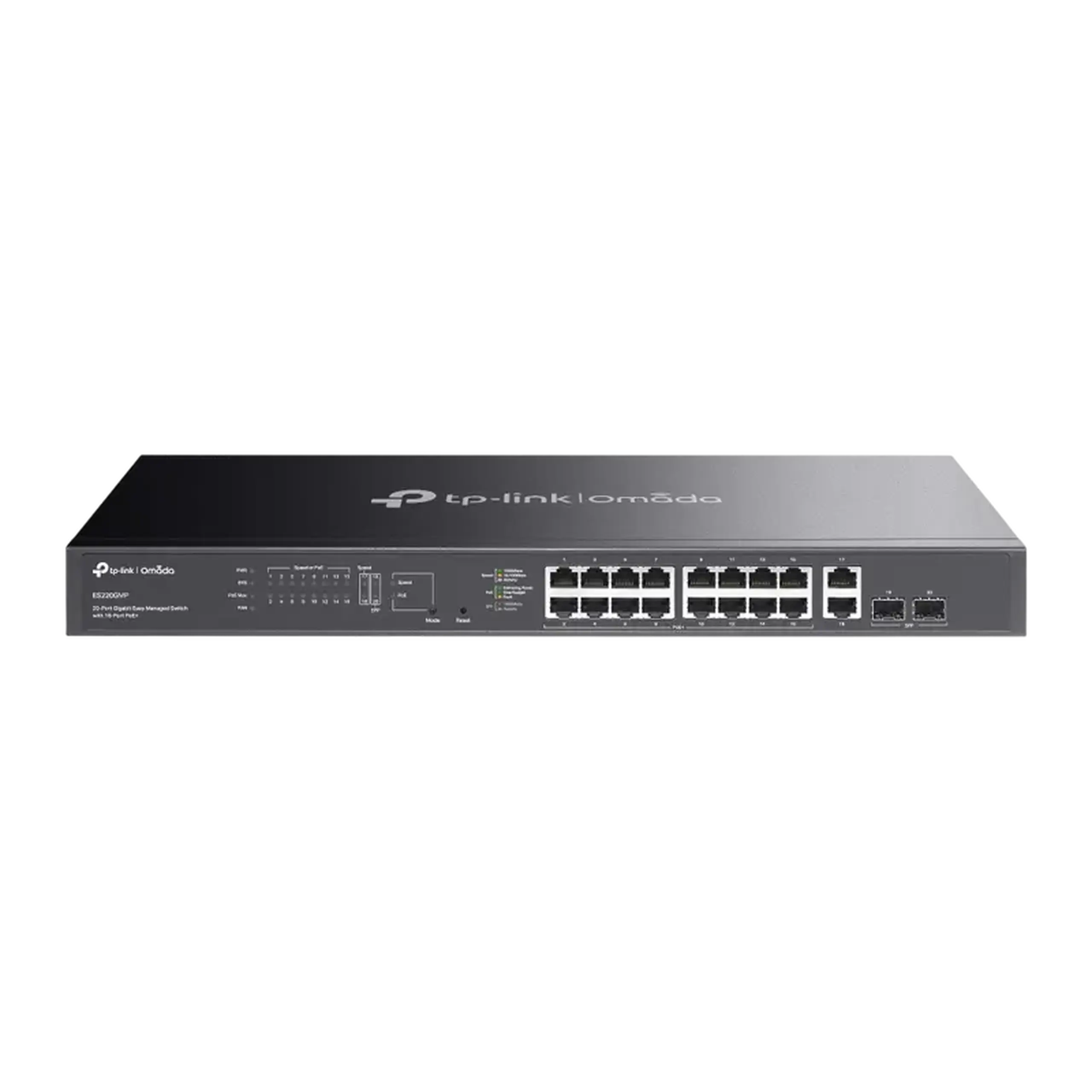 Comutator PoE TP-LINK ES220GMP, 16x IEEE 802.3af/at