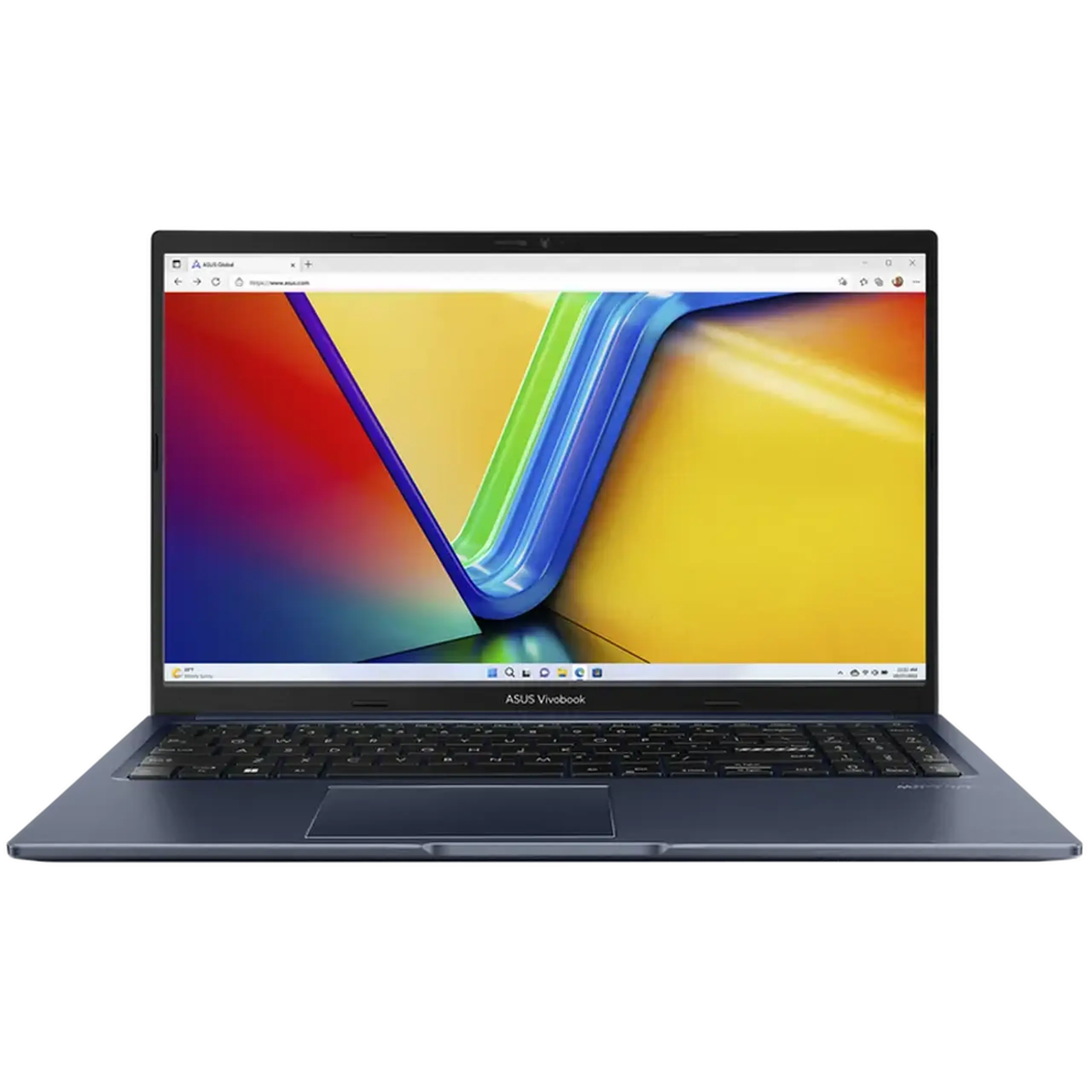 Laptop 15,6" ASUS Vivobook 15 M1502YA, Quiet Blue, AMD Ryzen 7 5825U, 16GB/512GB, Fără SO