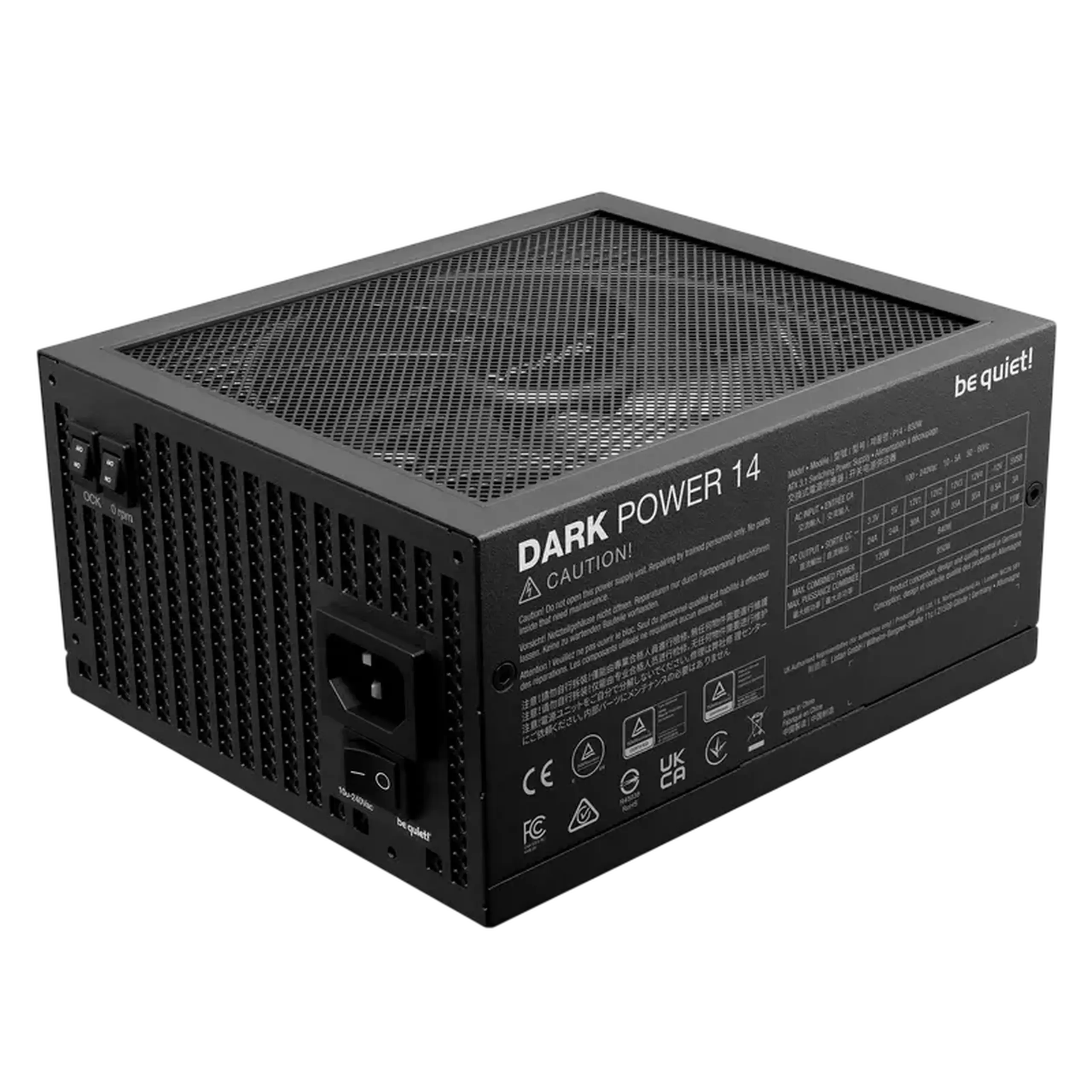 Sursă Alimentare PC be quiet! Dark Power 14, 850W, ATX, Complet modular